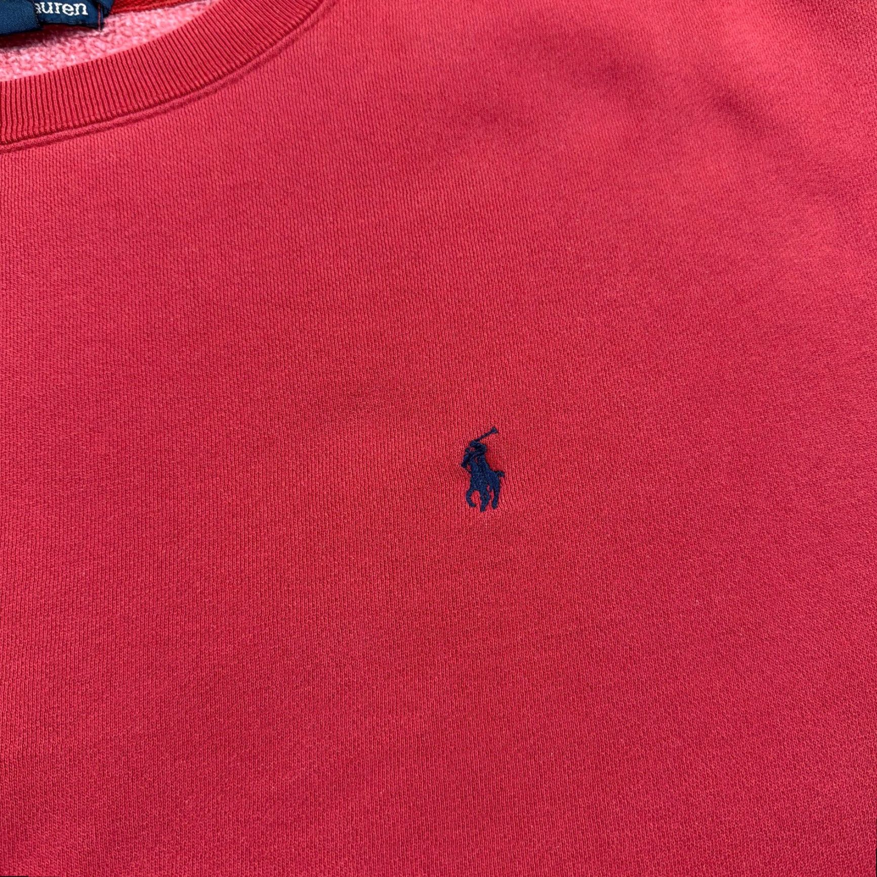 Polo Ralph Lauren Polo Ralph Lauren Sweater Mens 2XL Red Fleece Crewneck Pullover 100% Cotton Pony Shirt? Size US XXL / EU 58 / 5 - 3 Thumbnail