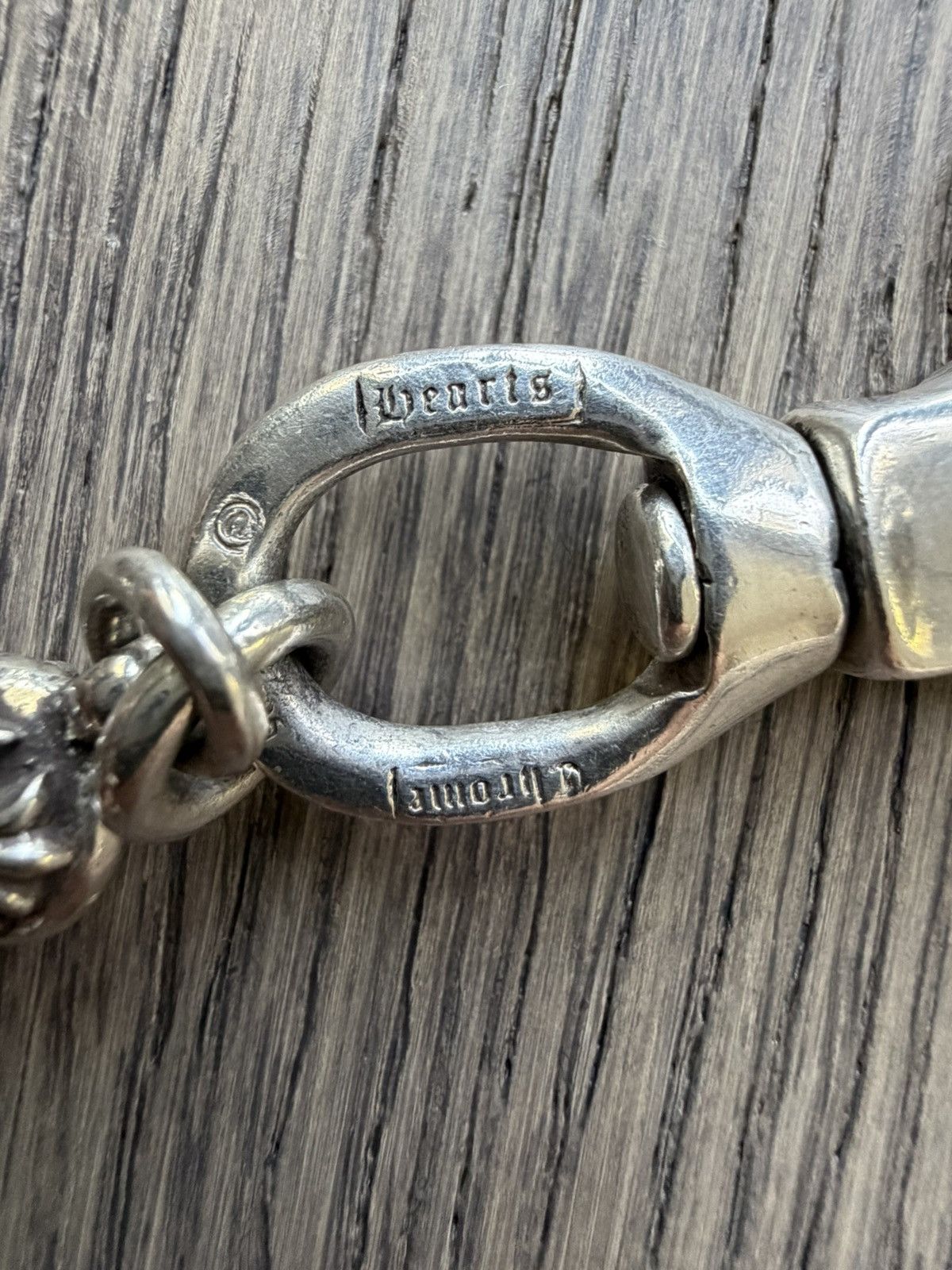 Chrome Hearts Size 18" - Chrome Hearts Cross Bal Double Clasp Wallet Chain Size ONE SIZE - 5 Thumbnail