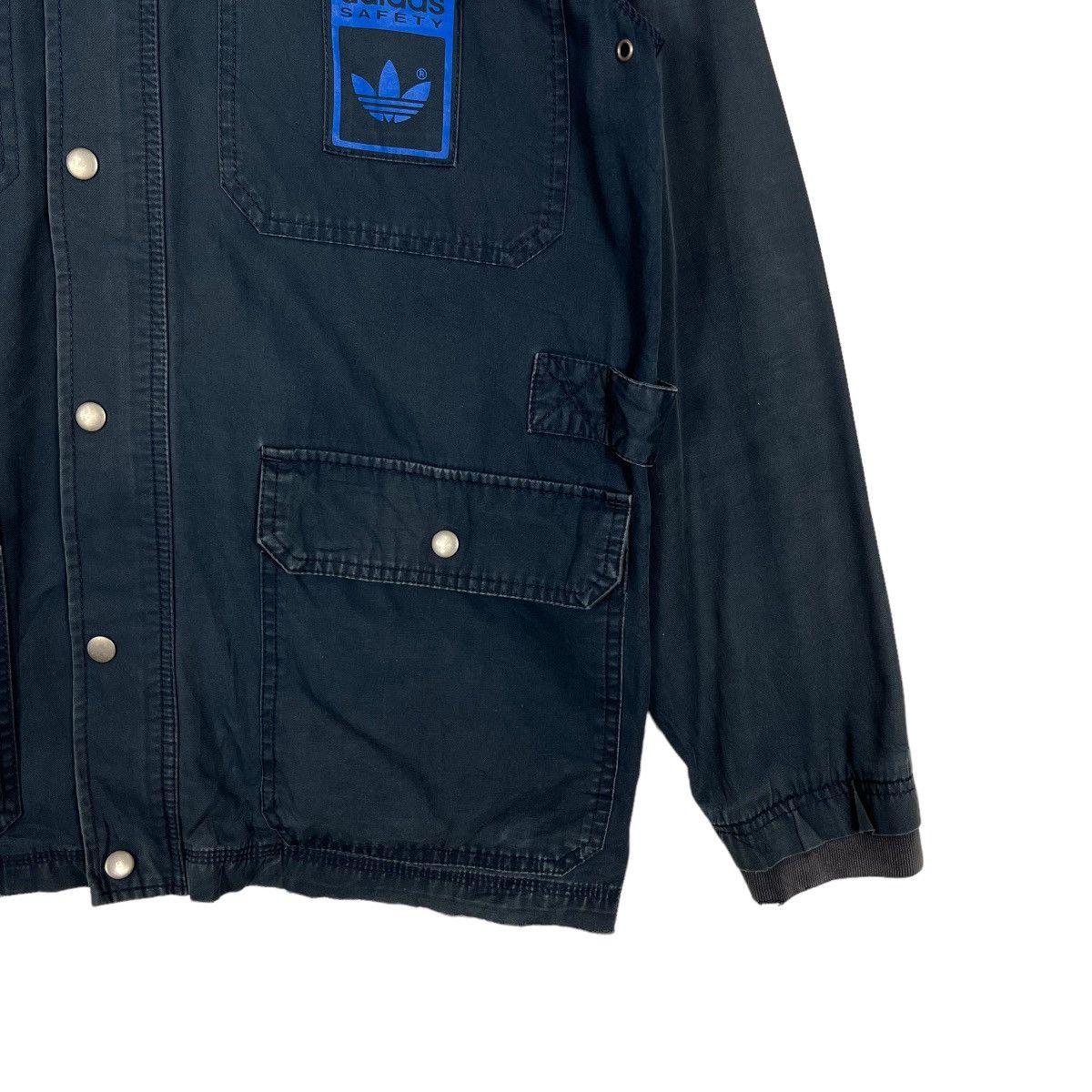 Adidas 🔥 VINTAGE ADIDAS SAFETY CARGO UTILITY JACKET Size US M / EU 48-50 / 2 - 5 Thumbnail