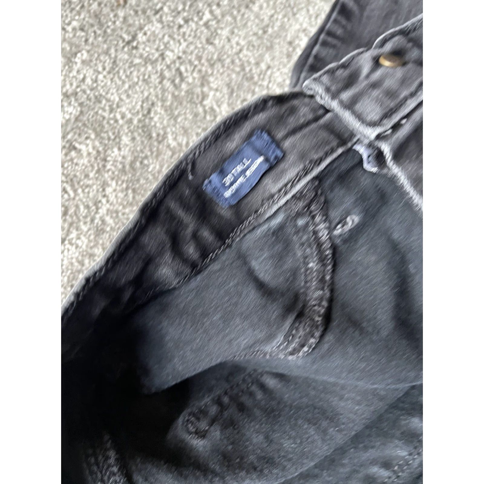 Gap Gap Jeans Womens Size 30 Tall Regular Favorite Black Denim Jegging Stretch 5-Pocket Design Size 30" / US 8 / IT 44 - 6 Thumbnail