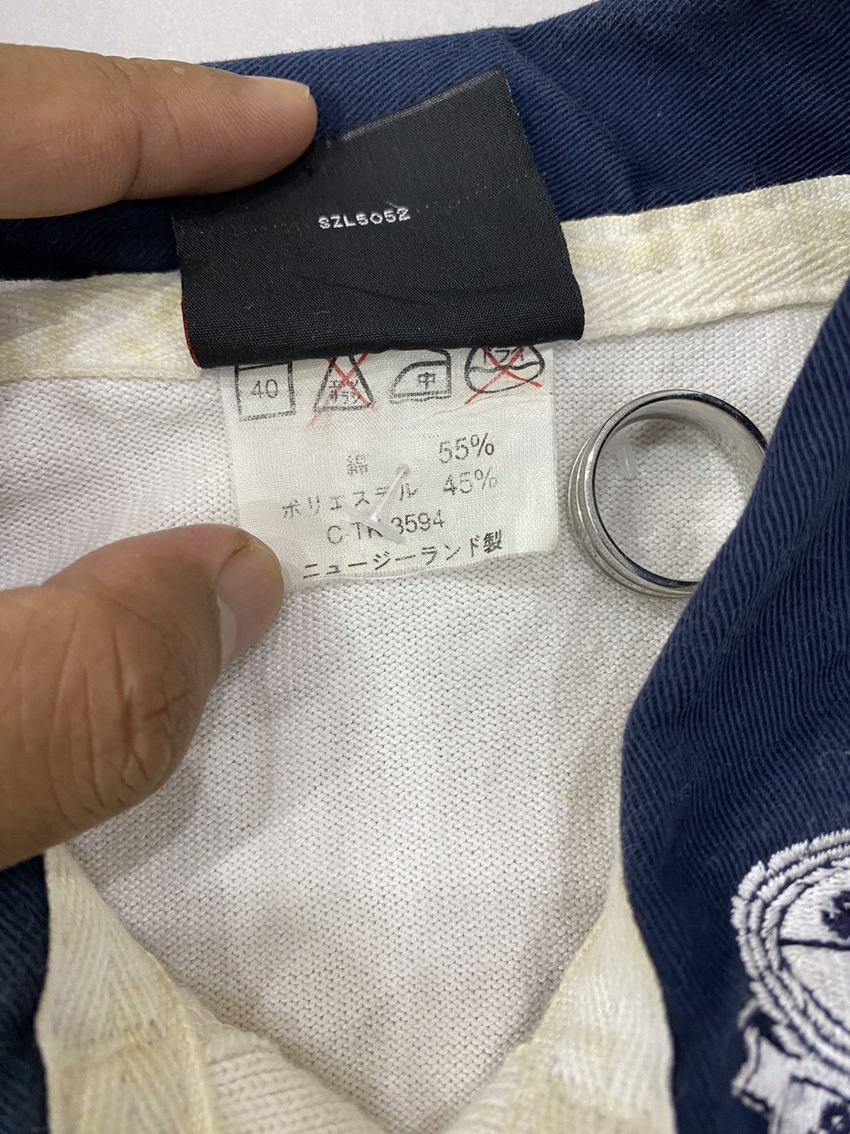 Canterbury of New Zealand × Vintage Rare vtg 90s Canterbury Suntory Sungoliath rugby jersey Size US L / EU 52-54 / 3 - 10 Thumbnail