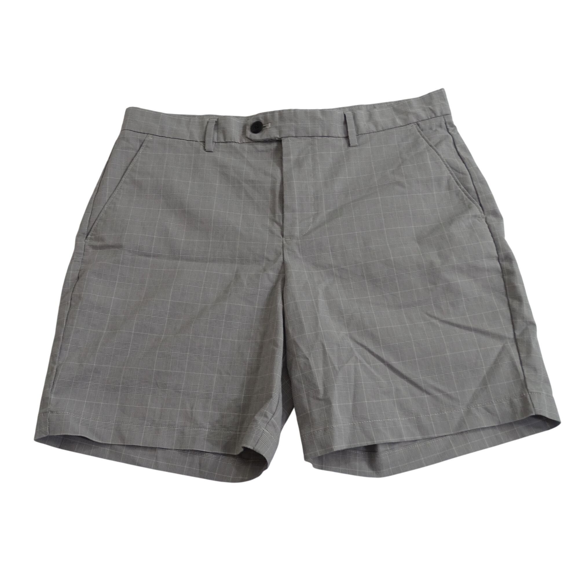 Banana Republic Banana Republic Grayson Grey Glen Plaid Shorts Men Size 33 Size US 33 - 1 Thumbnail