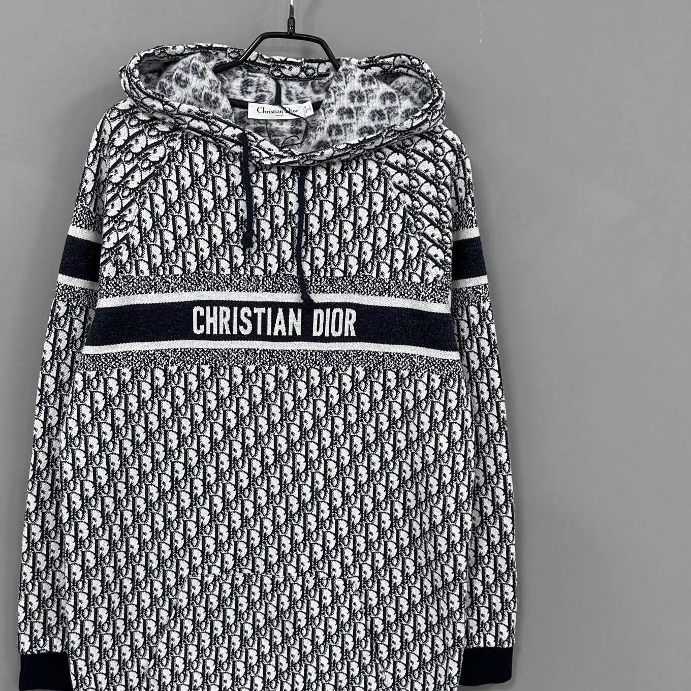 Dior Dior Oblique Monogram Hoodie Size US S / EU 44-46 / 1 - 2 Thumbnail