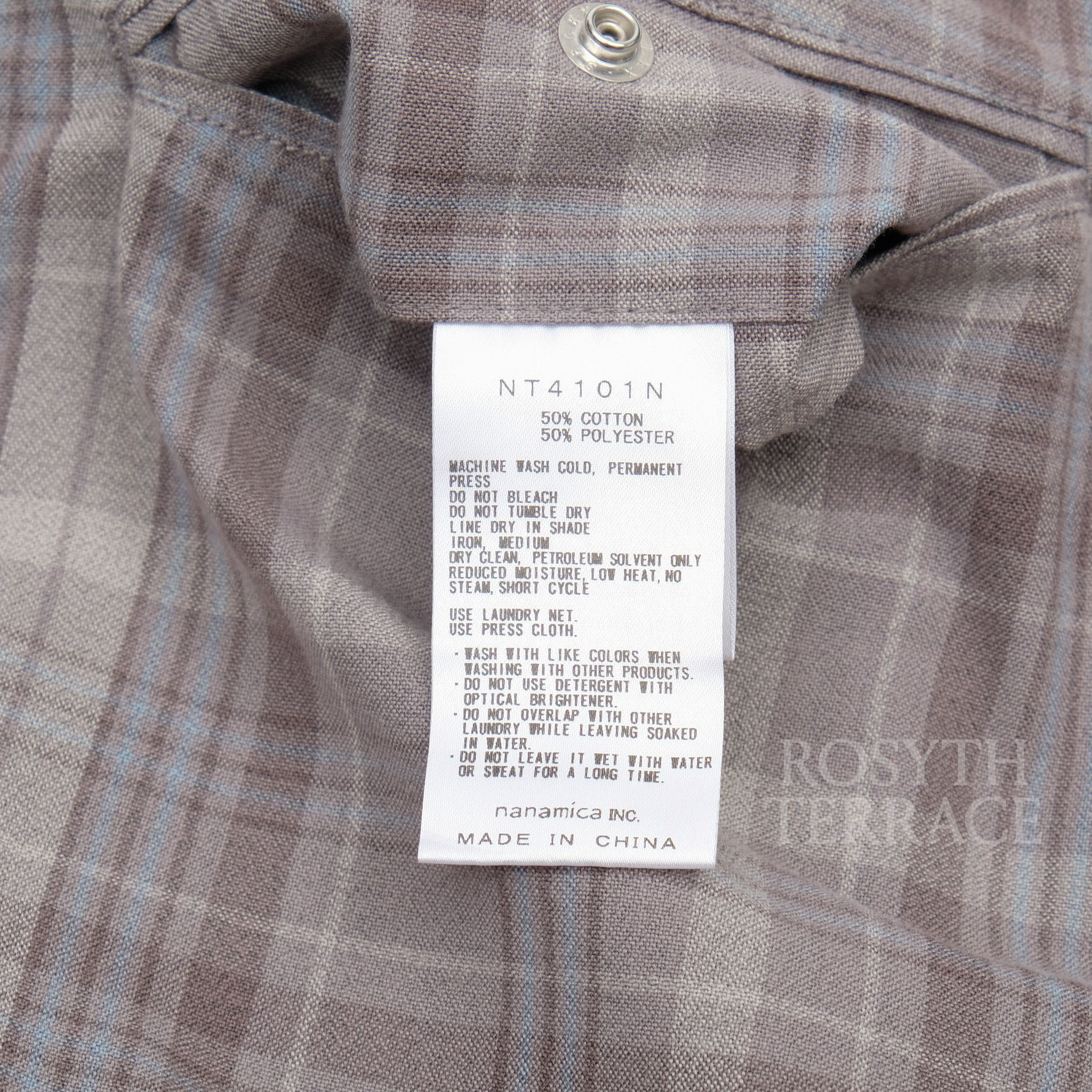 Nanamica × The North Face 【THE NORTH FACE PURPLE LABEL / MADRAS FIELD SHORTS / 34】 Size US 34 / EU 50 - 4 Thumbnail