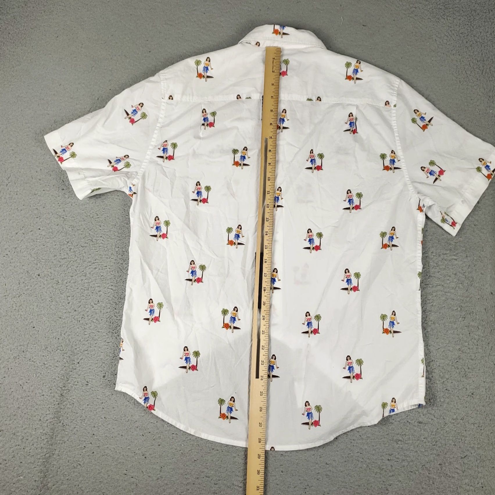 Tommy Bahama Tommy Bahama Button-Up Shirt Mens Medium White Cotton Casual Short Sleeve Beach Classic Size US M / EU 48-50 / 2 - 4 Thumbnail