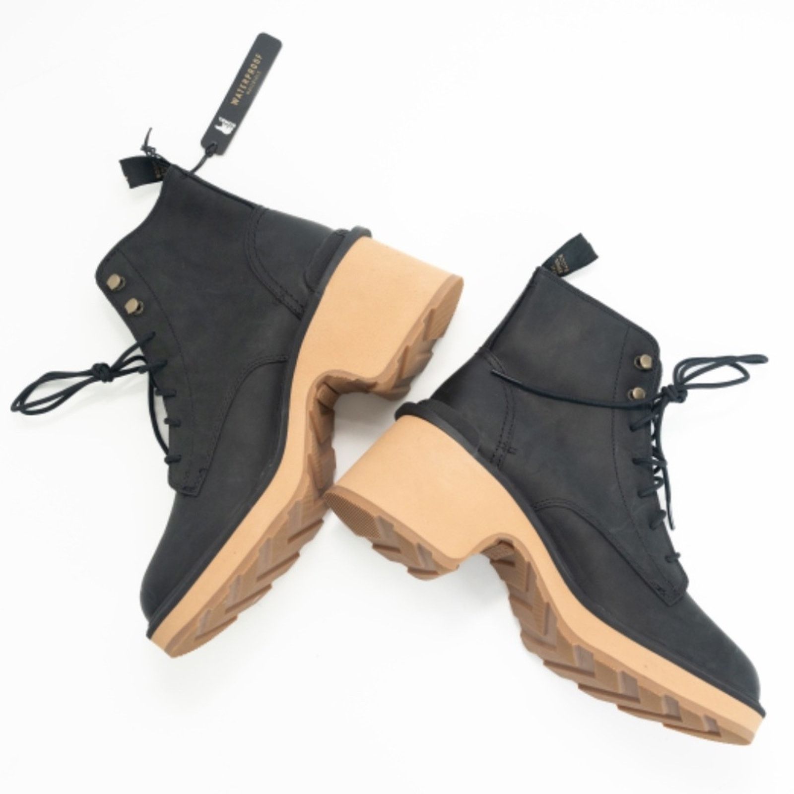 SOREL Sorel. High-Line Heel Lace Boot. Size US 9 / IT 39 - 10 Thumbnail