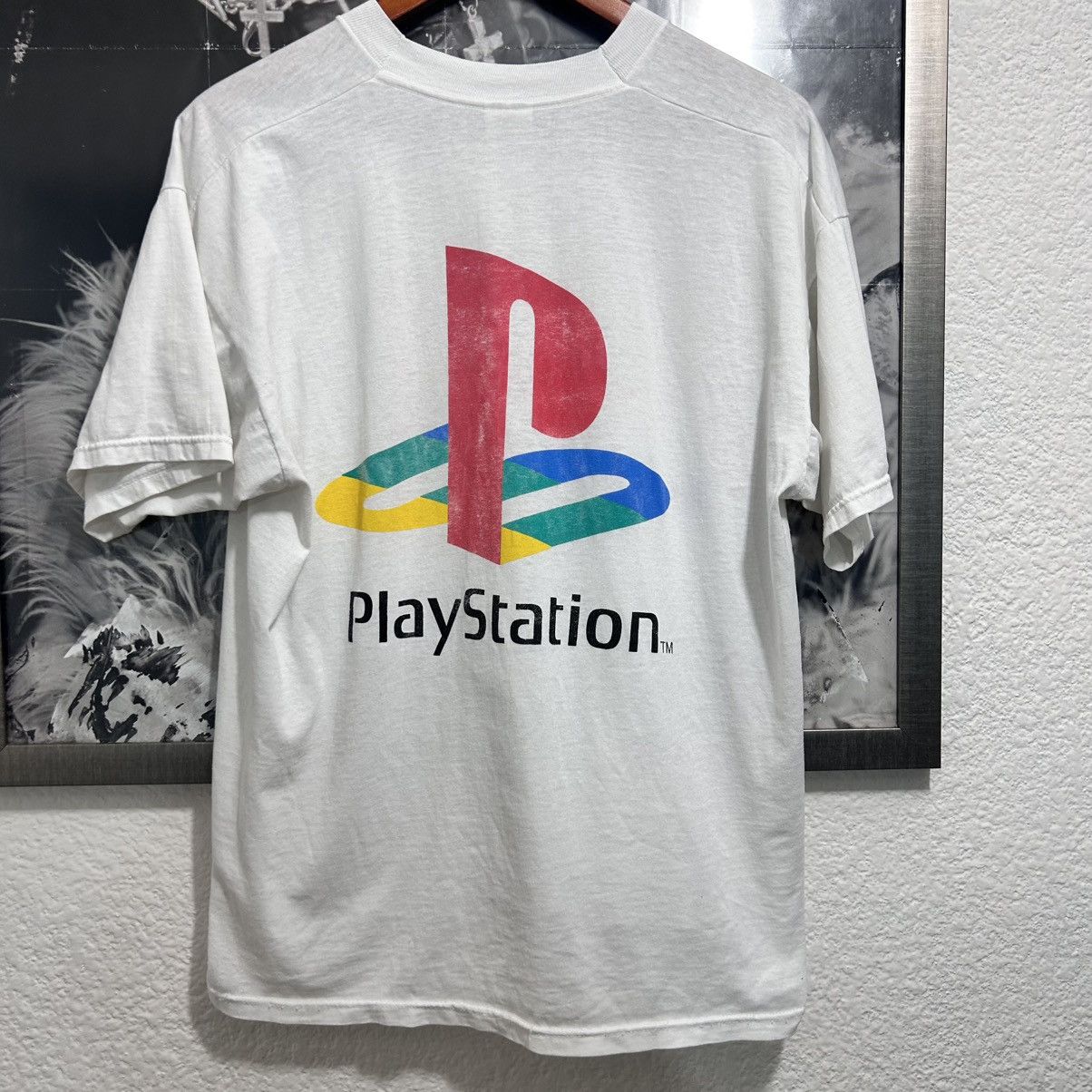 Playstation × Vintage PLAYSTATION 1 PROMO VIDEOGAME VINTAGE SHIRT 1994 Size US XL / EU 56 / 4 - 1 Thumbnail