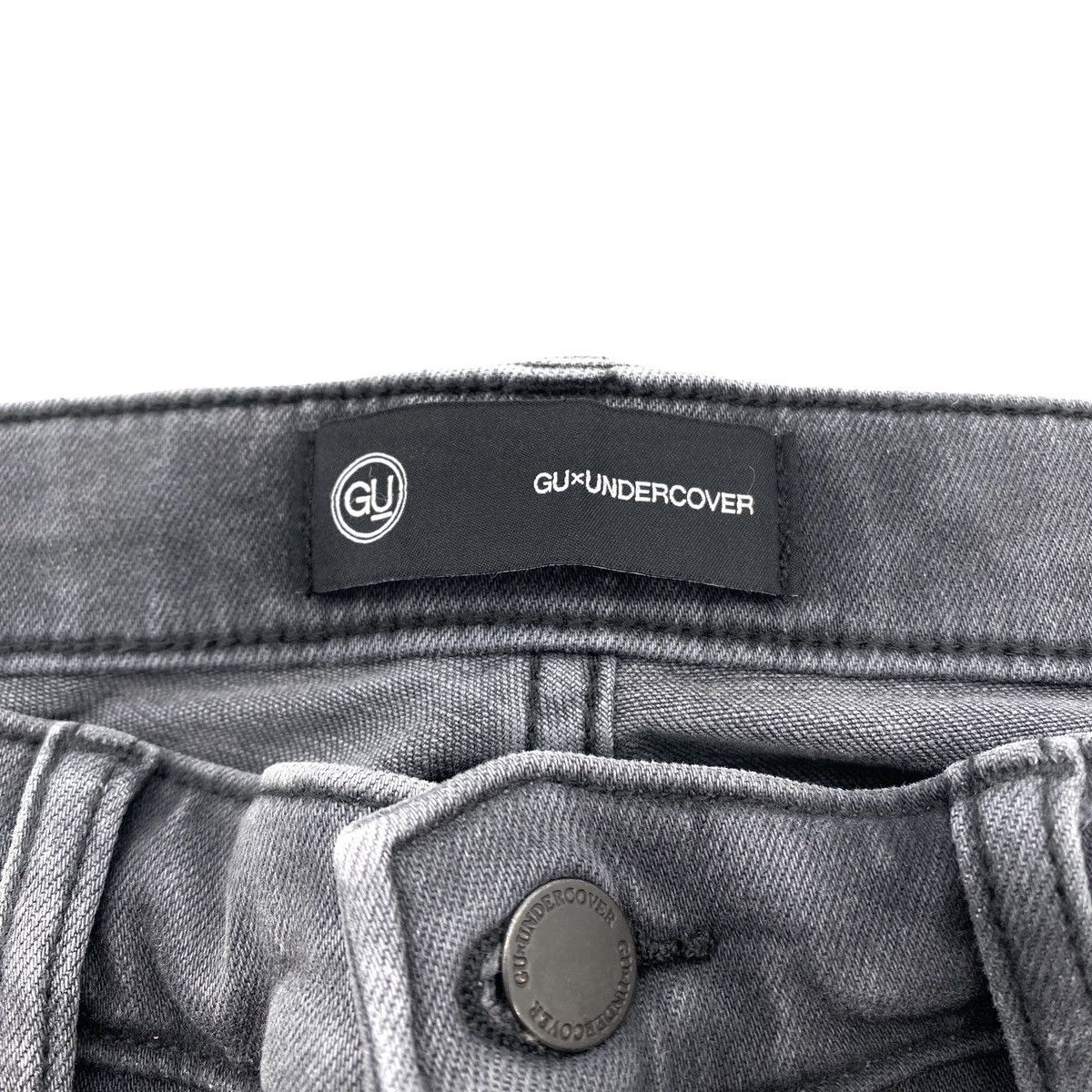 Japanese Brand × Jun Takahashi × Undercover Undercover × GU Slim Damage Jeans Gray Size S Size US 30 / EU 46 - 10 Thumbnail