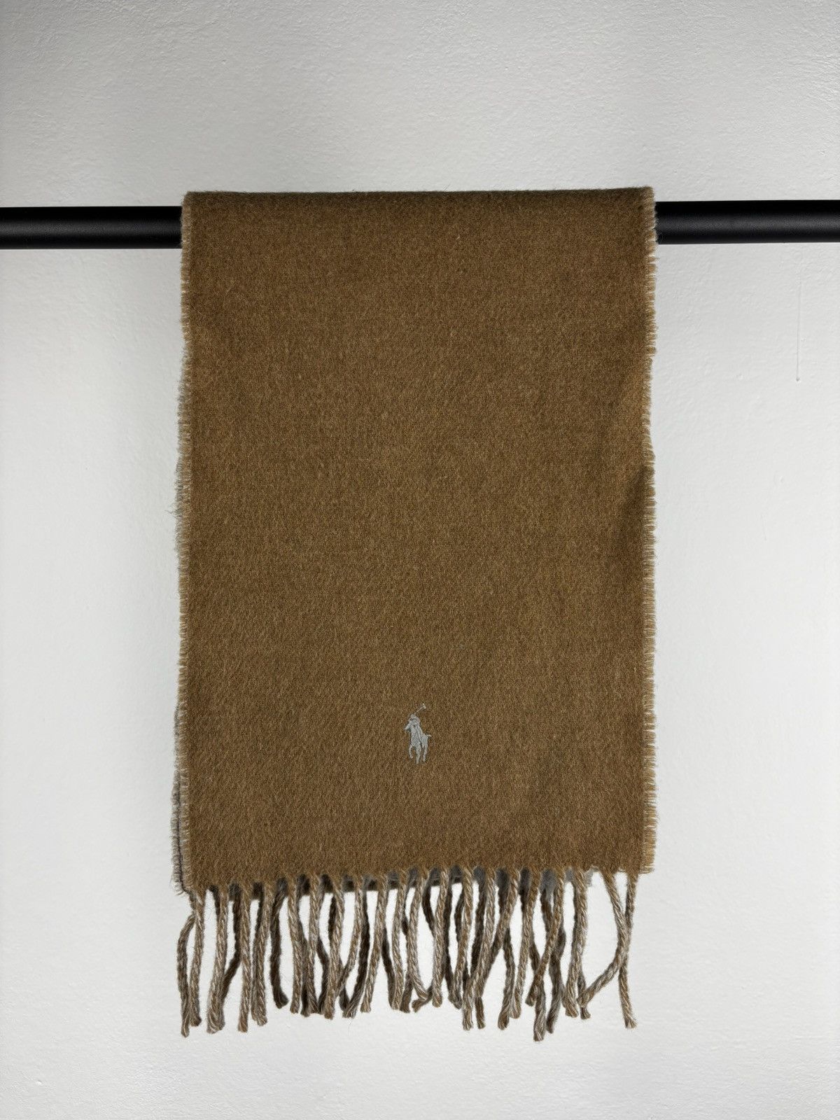 Polo Ralph Lauren Polo Ralph Lauren small logo wool scarf Size ONE SIZE - 1 Thumbnail