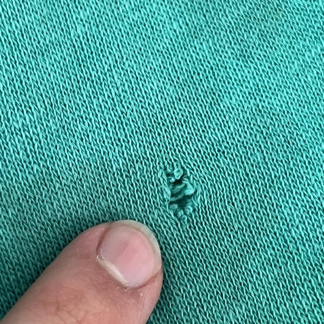 1980's JCPenney Raglan Felt Printed Crewneck Snooker Teal
