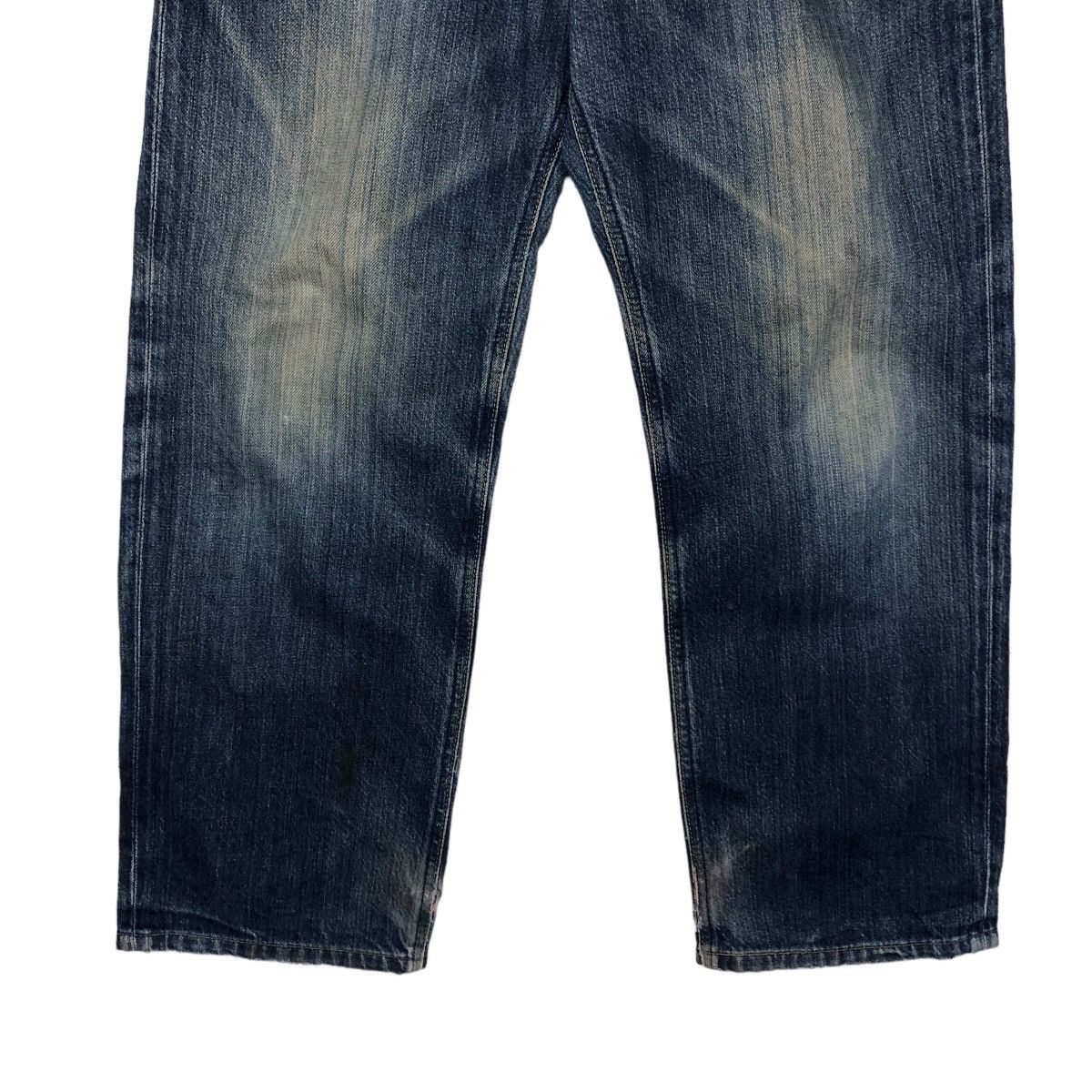 Japanese Brand 🔥Vintage Union Made Lee Raiders Denim Jeans Red Line Size US 34 / EU 50 - 5 Thumbnail