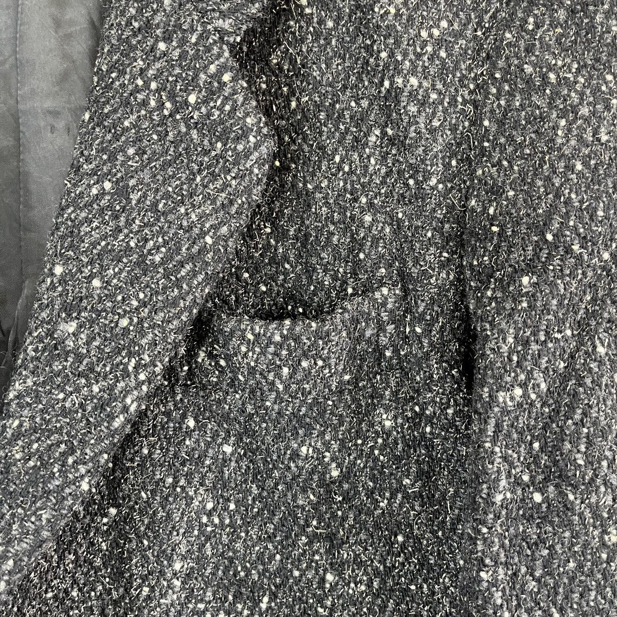 Vintage × Y's for Men × Yohji Yamamoto Y's Hommes YOHJI YAMAMOTO Coat Wool Jacket Size 44R - 20 Thumbnail
