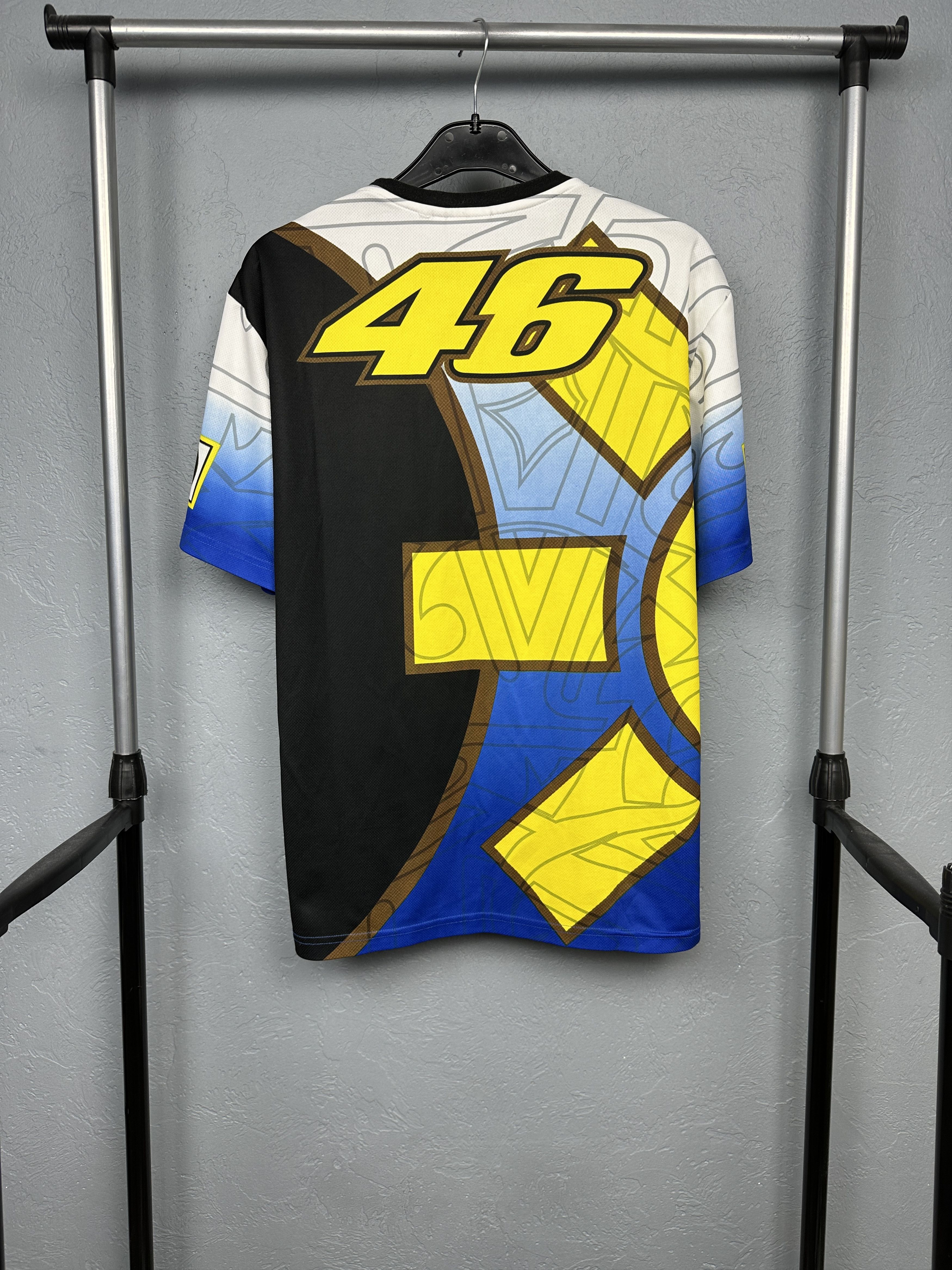 Yamaha Yamaha Racing Team 46 Mens T-Shirt Jersey Size US L / EU 52-54 / 3 - 6 Thumbnail