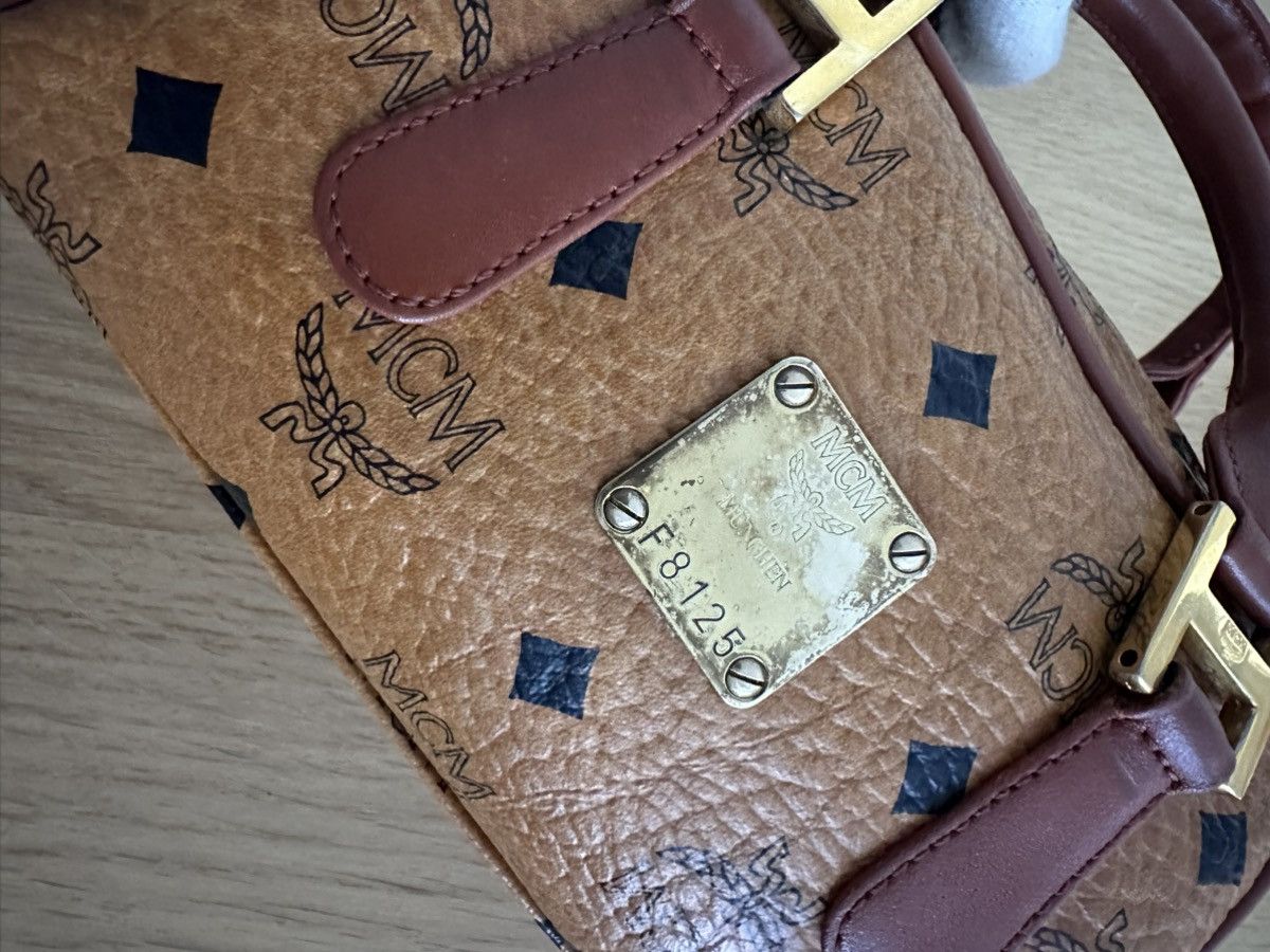 MCM MCM Germany mini boston handbag Size ONE SIZE - 9 Thumbnail