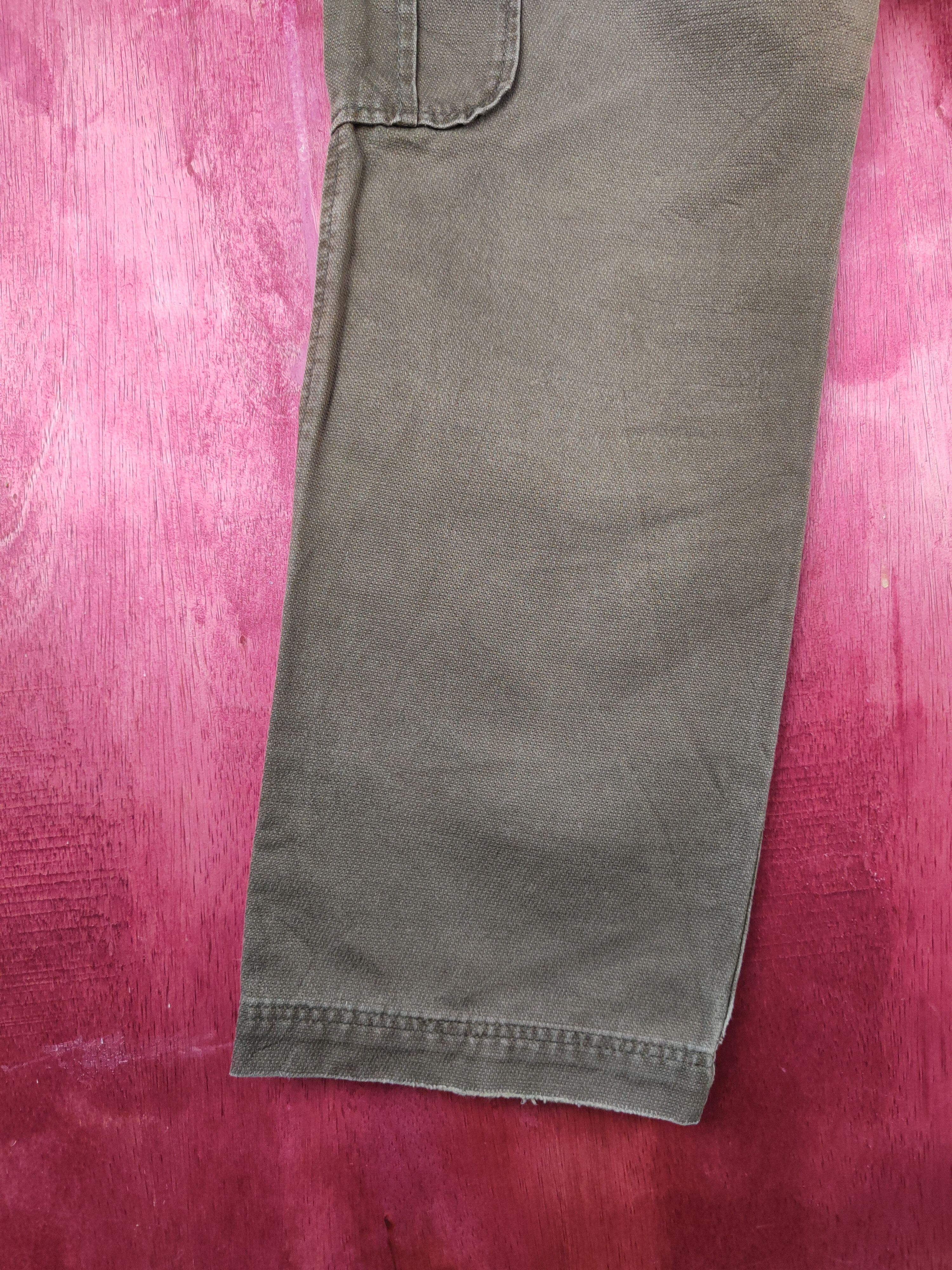 Japanese Brand Vintage Design Works Dark Brown Cargo Pants N#S014 Size US 29 - 9 Thumbnail