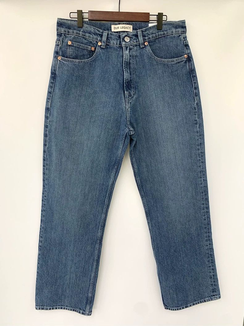 Our Legacy Our Legacy size31 Wide leg jeans Size US 31 - 1 Thumbnail