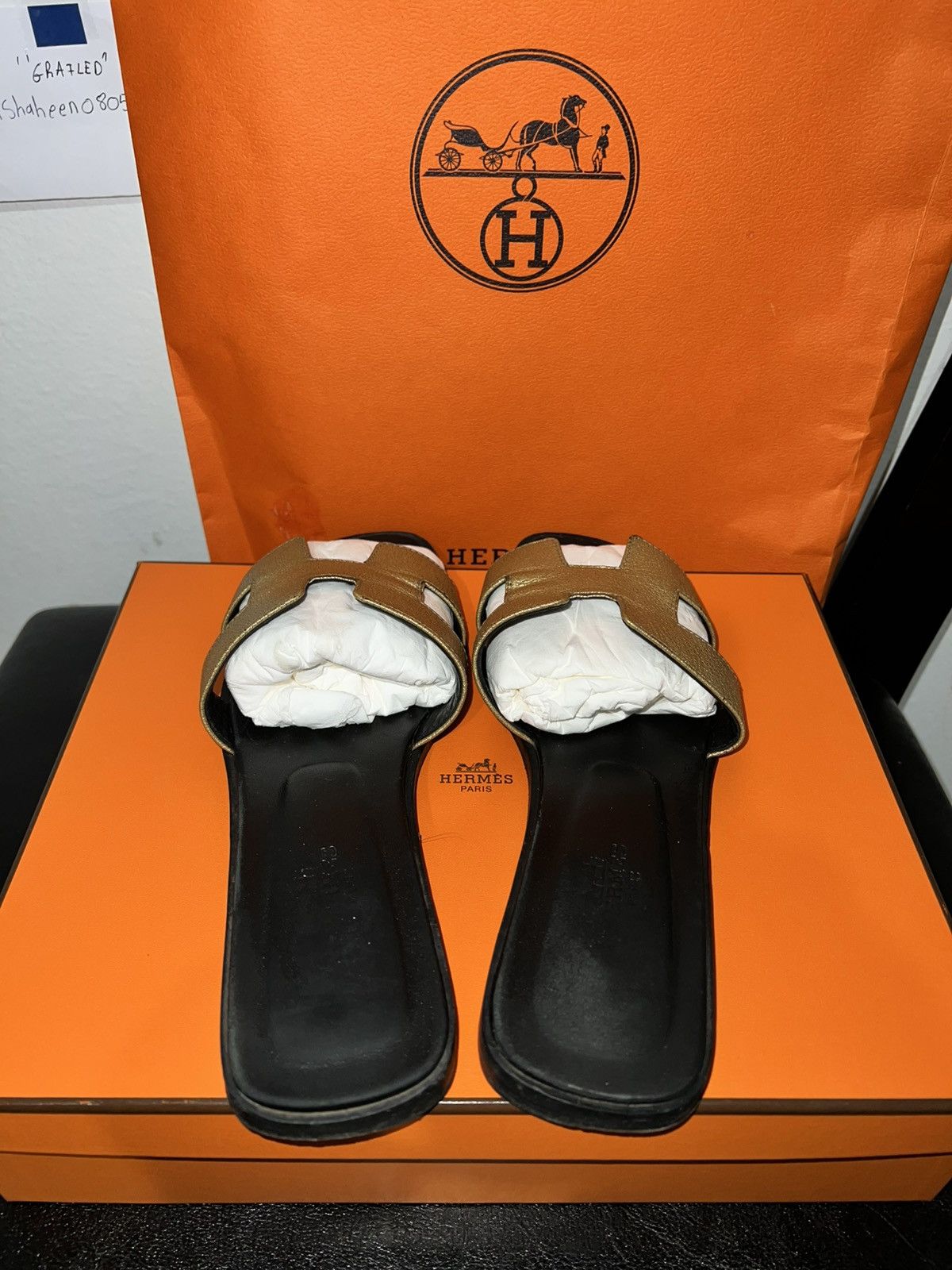 Hermes Hermes sandals Slip on Slippers Slides Size US 7 / IT 37 - 7 Thumbnail