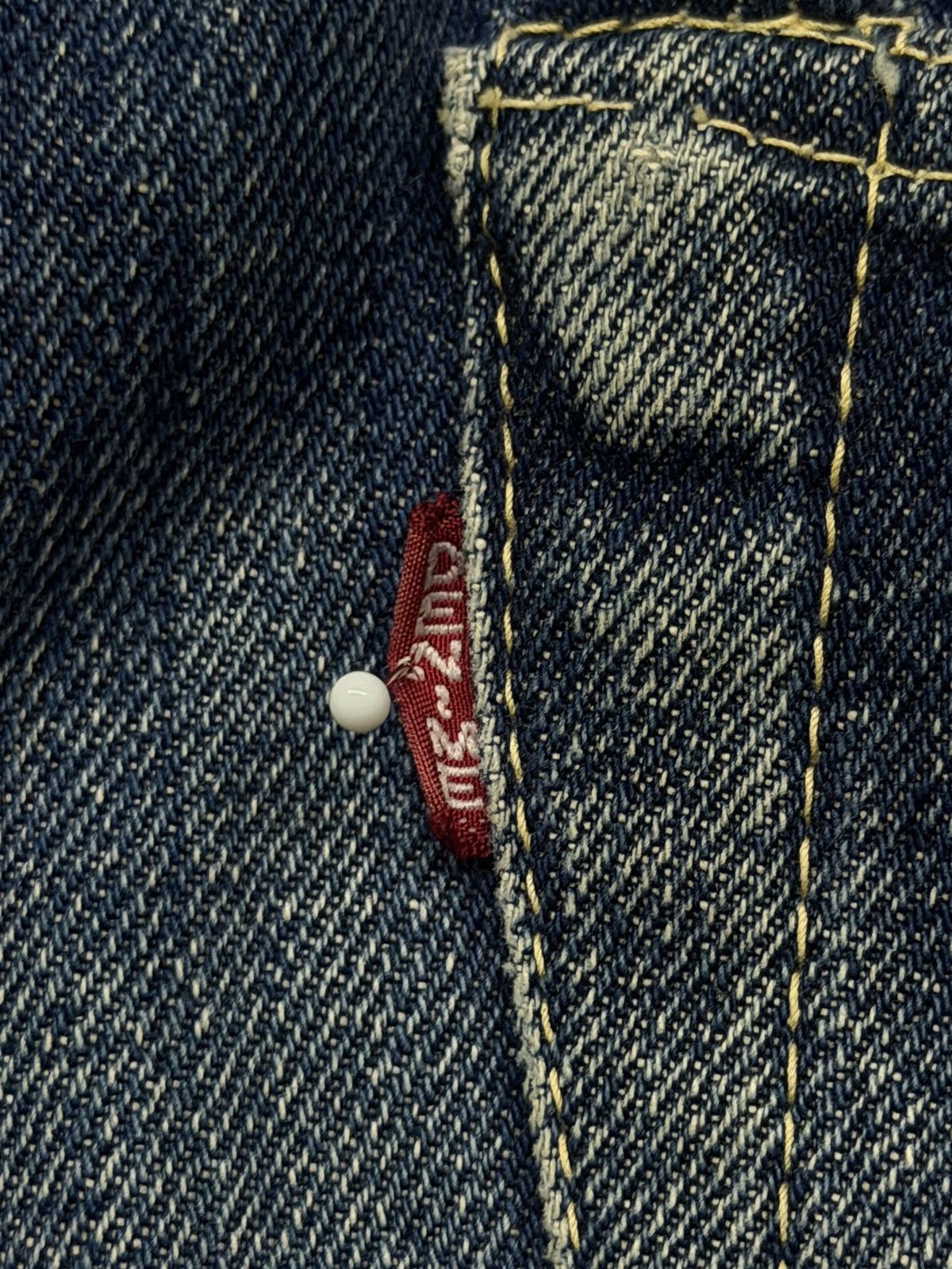Denime Vintage 00s DENIME Lot 578 Japanese Selvedge Denim Jeans W30 Size US 30 / EU 46 - 15 Thumbnail