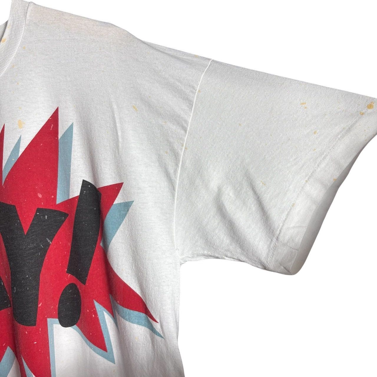 Vintage Vintage 90s AY ! USA Single Stitch Graphic T-Shirt Size US XL / EU 56 / 4 - 7 Thumbnail