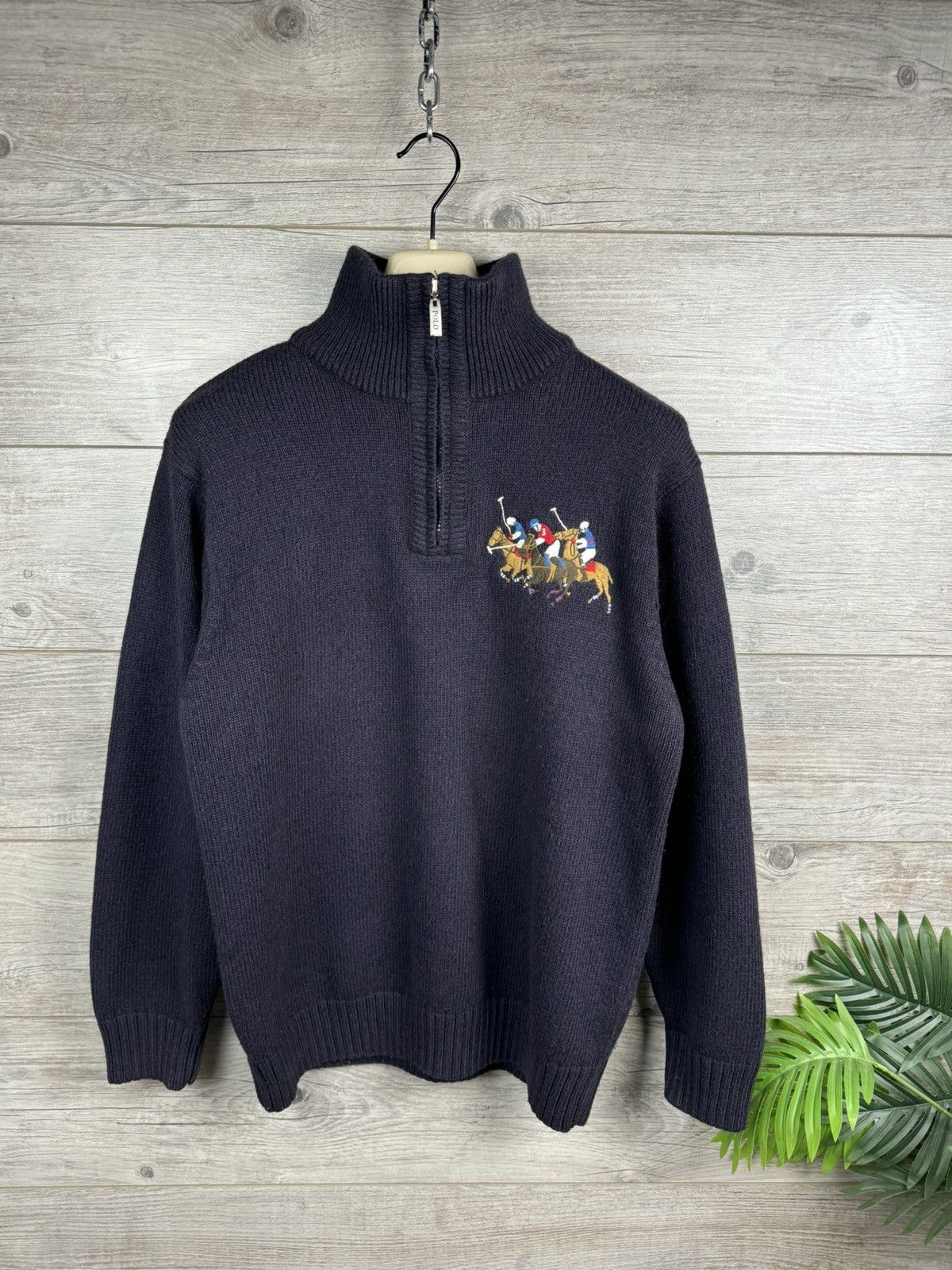 Polo Ralph Lauren POLO RALPH LAUREN RARE VINTAGE BIG LOGO MADE IN HONG KONG 🇭🇰 Size US L / EU 52-54 / 3 - 4 Thumbnail