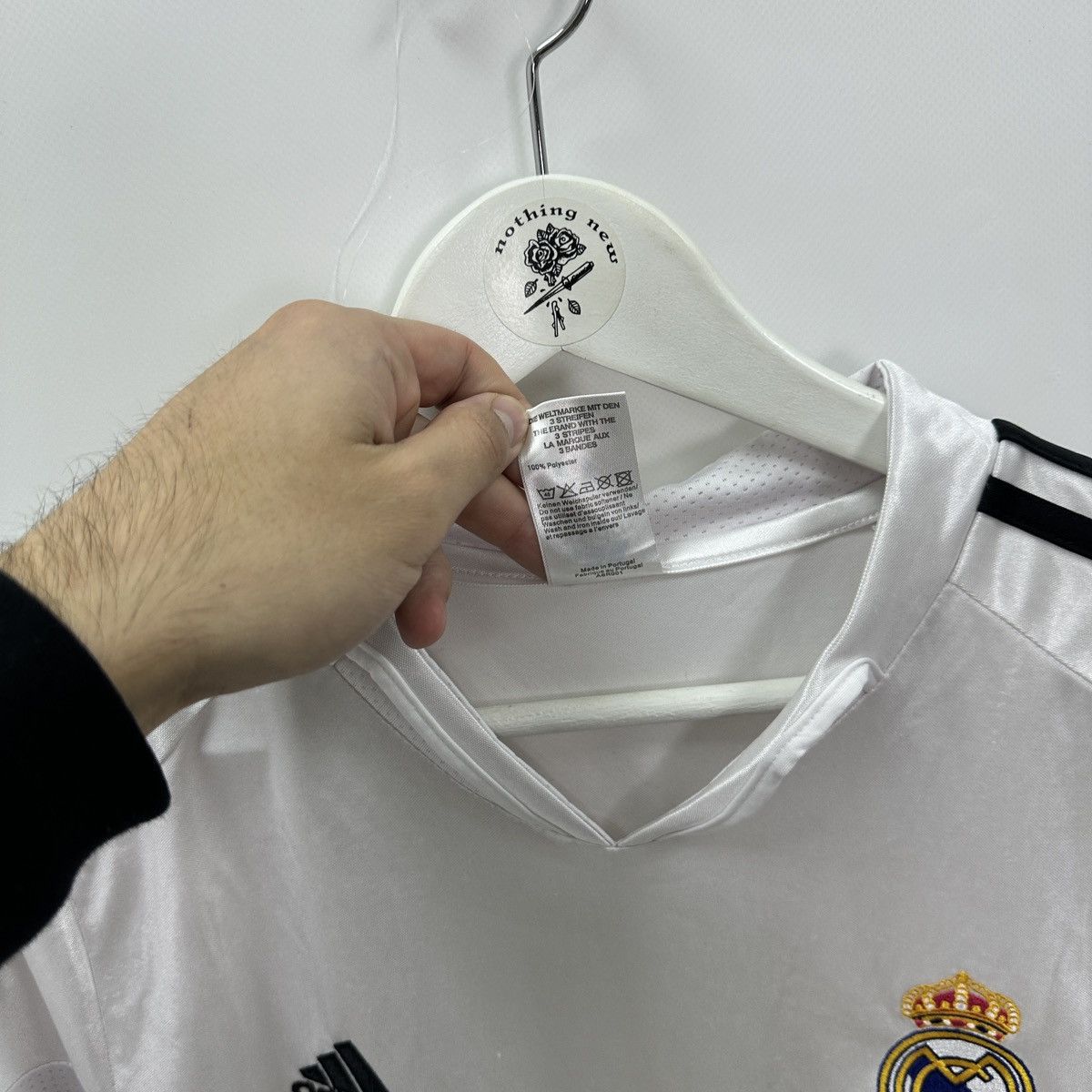 Vintage Vintage 00s Real Madrid Soccer Jersey Zidane Adidas y2k hype Size US M / EU 48-50 / 2 - 6 Thumbnail