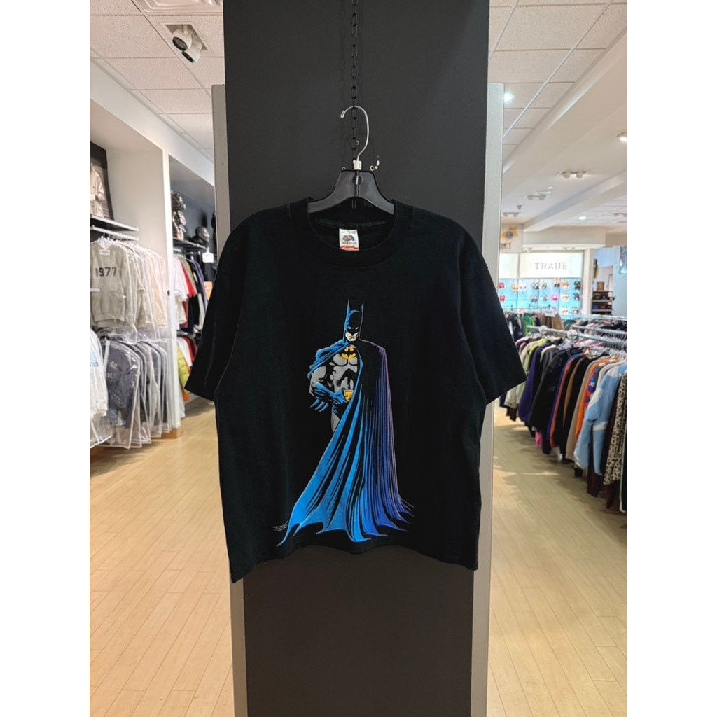 Changes × DC Comics × Vintage 1988 Batman 80s Vintage DC Comics Cropped Changes Tee Shirt Size US L / EU 52-54 / 3 - 2 Thumbnail