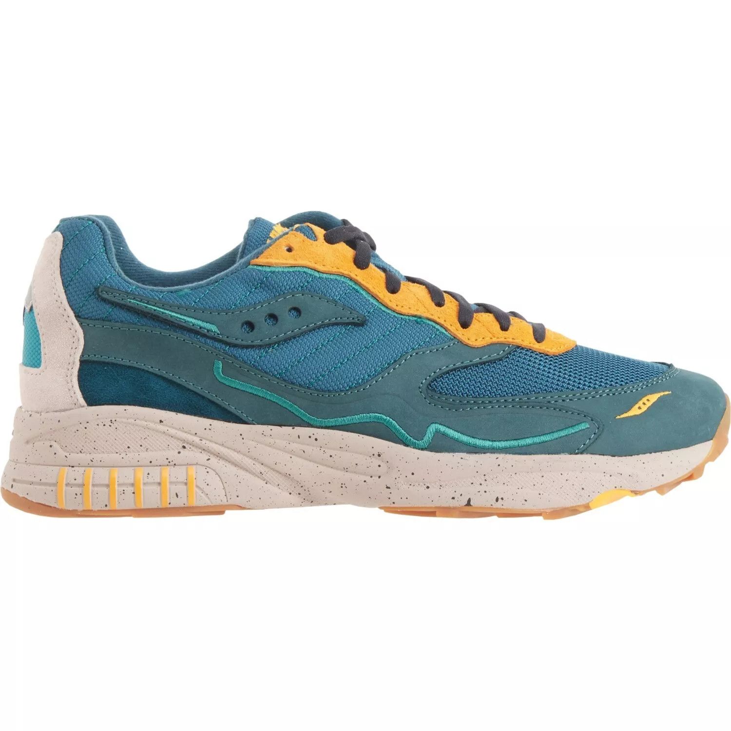 Saucony 3D Grid Hurricane Green/Orange Size US 9 / EU 42 - 4 Thumbnail