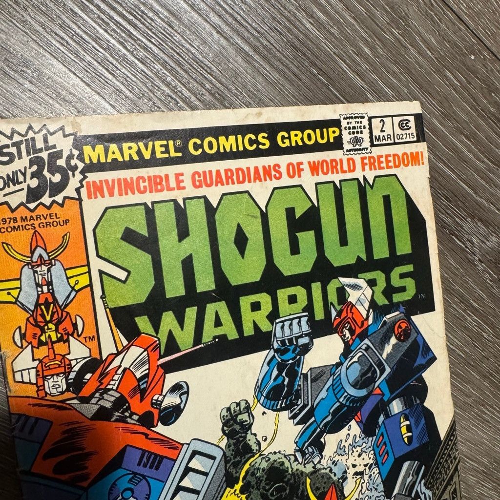 Marvel Comics 1979 Marvel Comics Shogun Warriors Comic Book One Size Mar 2 Size ONE SIZE - 4 Thumbnail