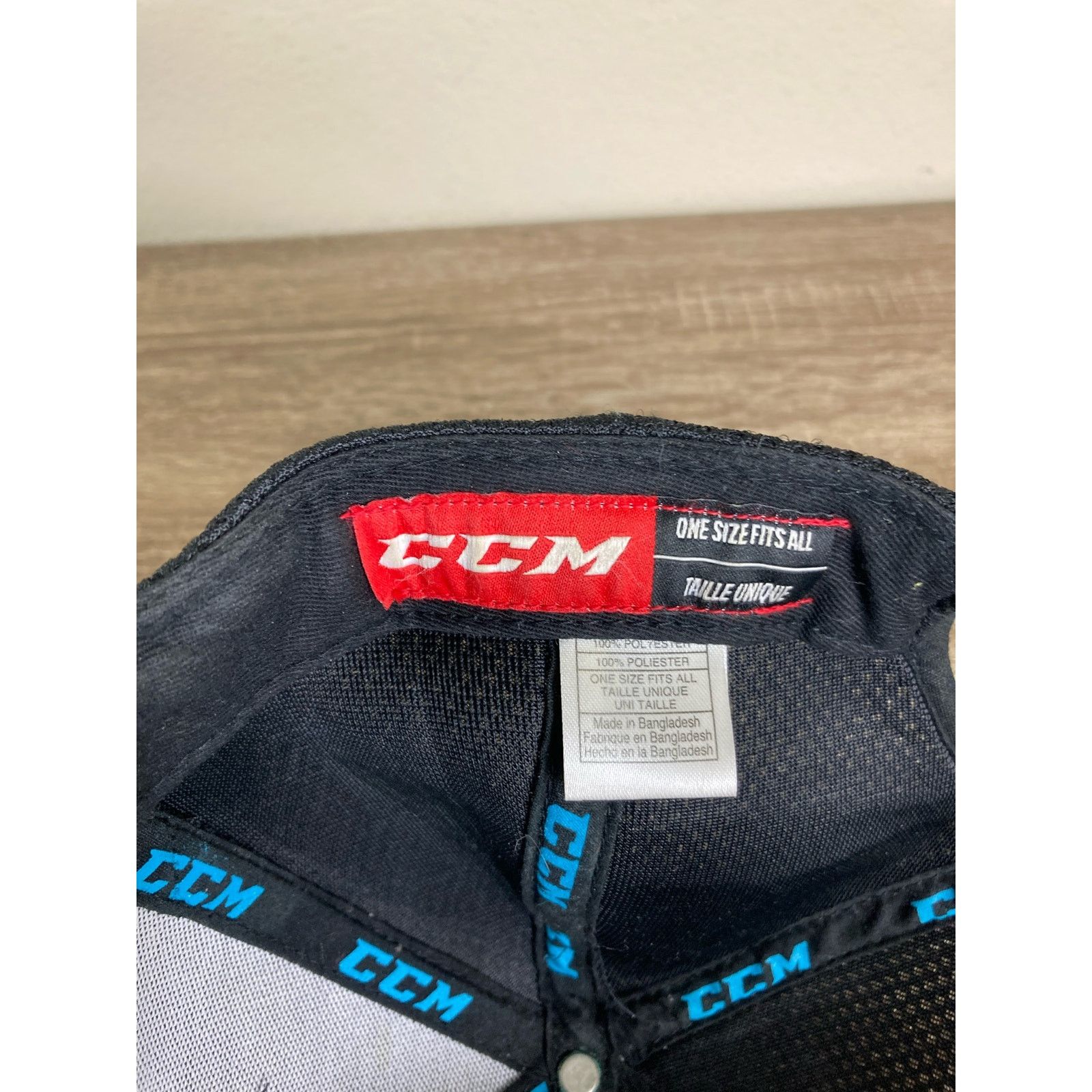 Ccm CCM Solar Bears Hat Black OSFA Snapback Men's Baseball Cap Size ONE SIZE - 9 Thumbnail