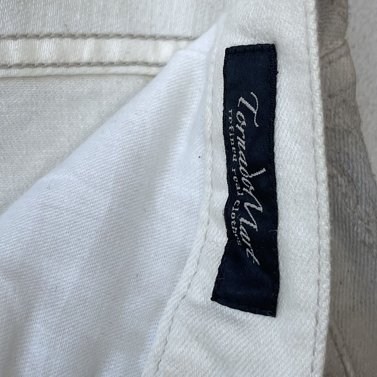 Tornado Mart Flared Archival Tornado Mart "Dirty Wash" Waxed Denim Jeans Size US 32 / EU 48 - 16 Thumbnail
