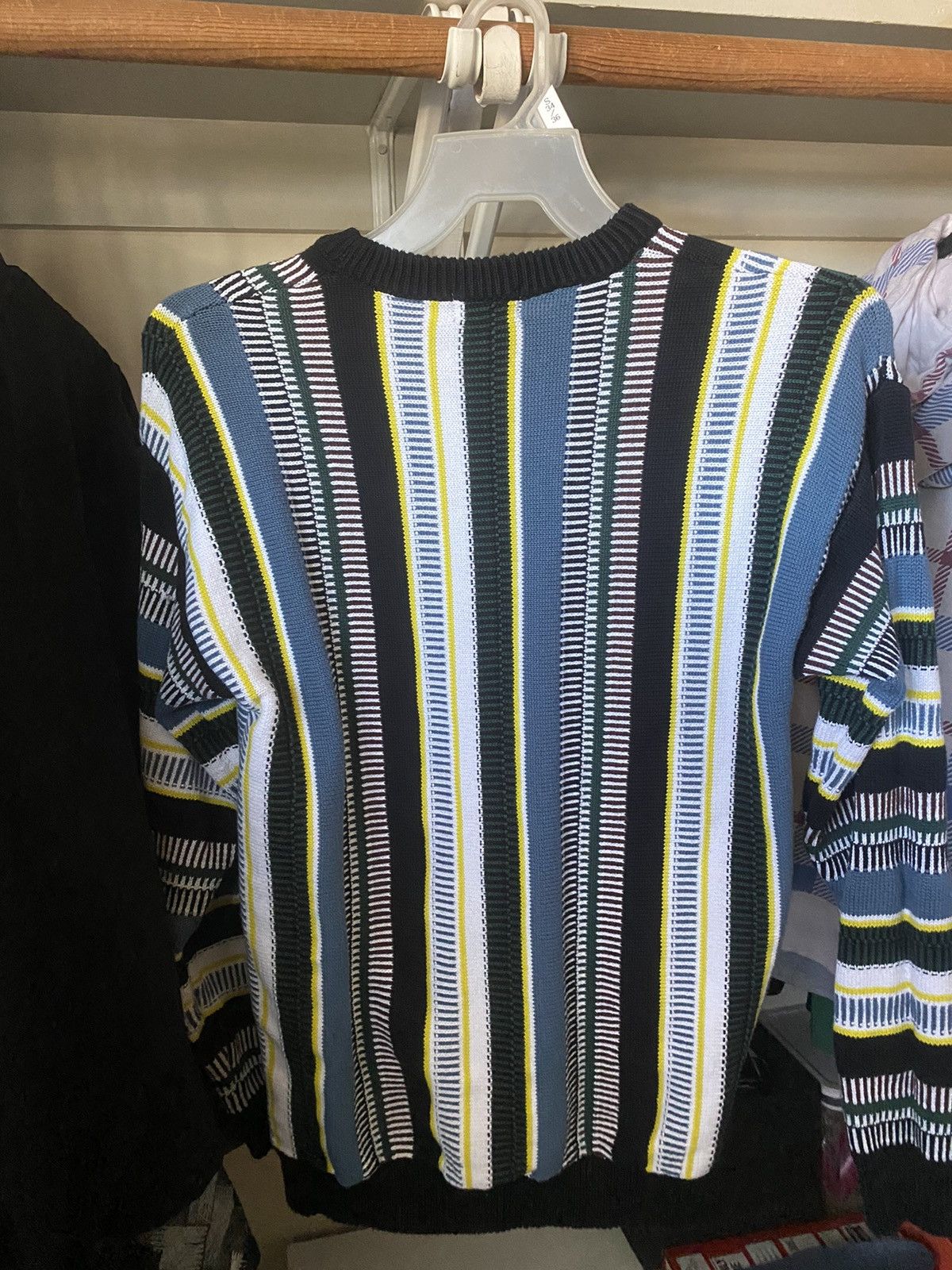 Japanese Brand × Vintage Stripe sweater Size US M / EU 48-50 / 2 - 3 Thumbnail