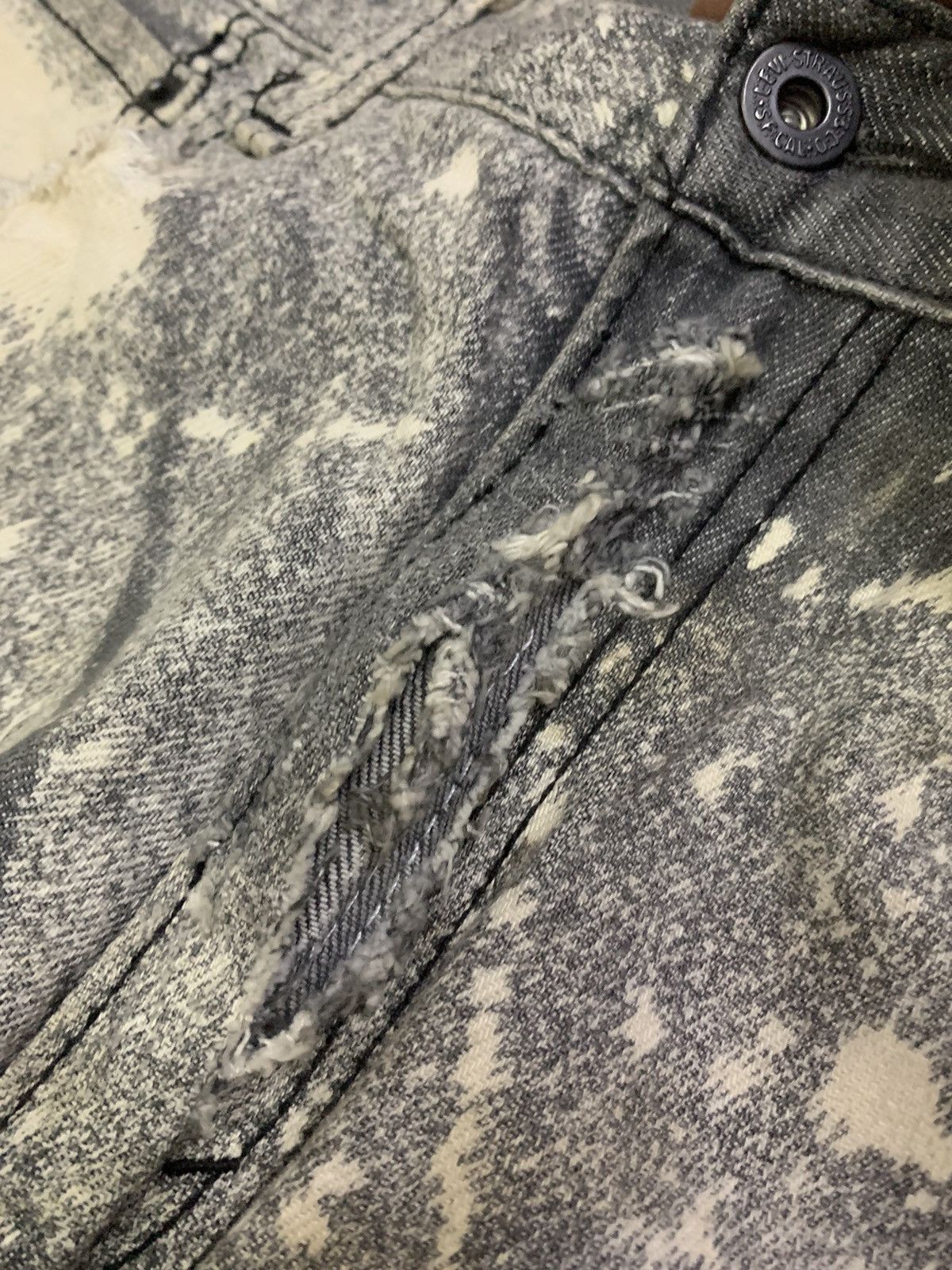 Levi's Made & Crafted Vtg Levi’s 511 Distressed Denim Size US 33 - 5 Thumbnail