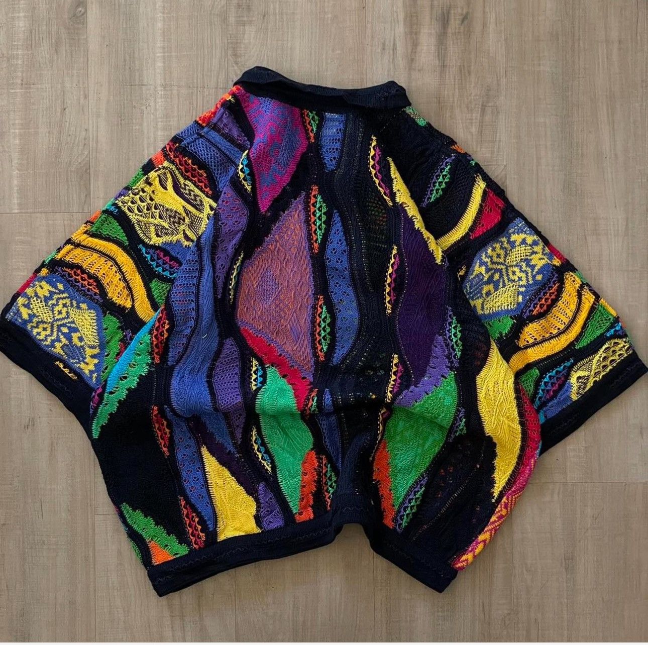 Coogi COOGI Knitted Zip Up Shirt Size US L / EU 52-54 / 3 - 2 Thumbnail