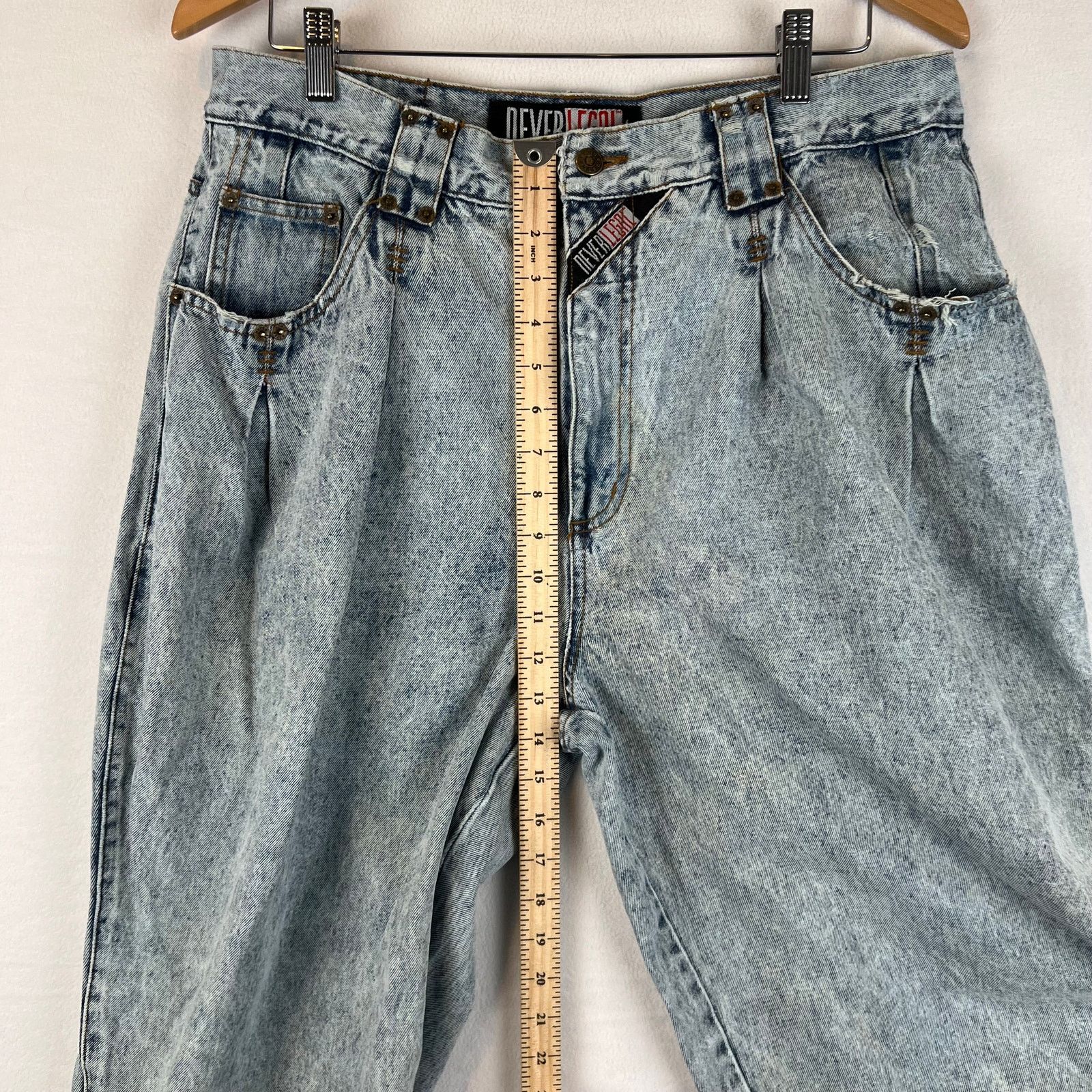 Other Sergio Never Legal Jeans Mens 38x34 Blue Acid Wash 90s Denim Size US 38 / EU 54 - 8 Thumbnail