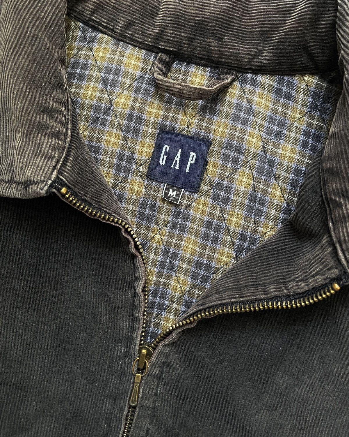 Gap Vintage 1990s GAP Corduroy Navy Work Jacket Size US M / EU 48-50 / 2 - 2 Thumbnail