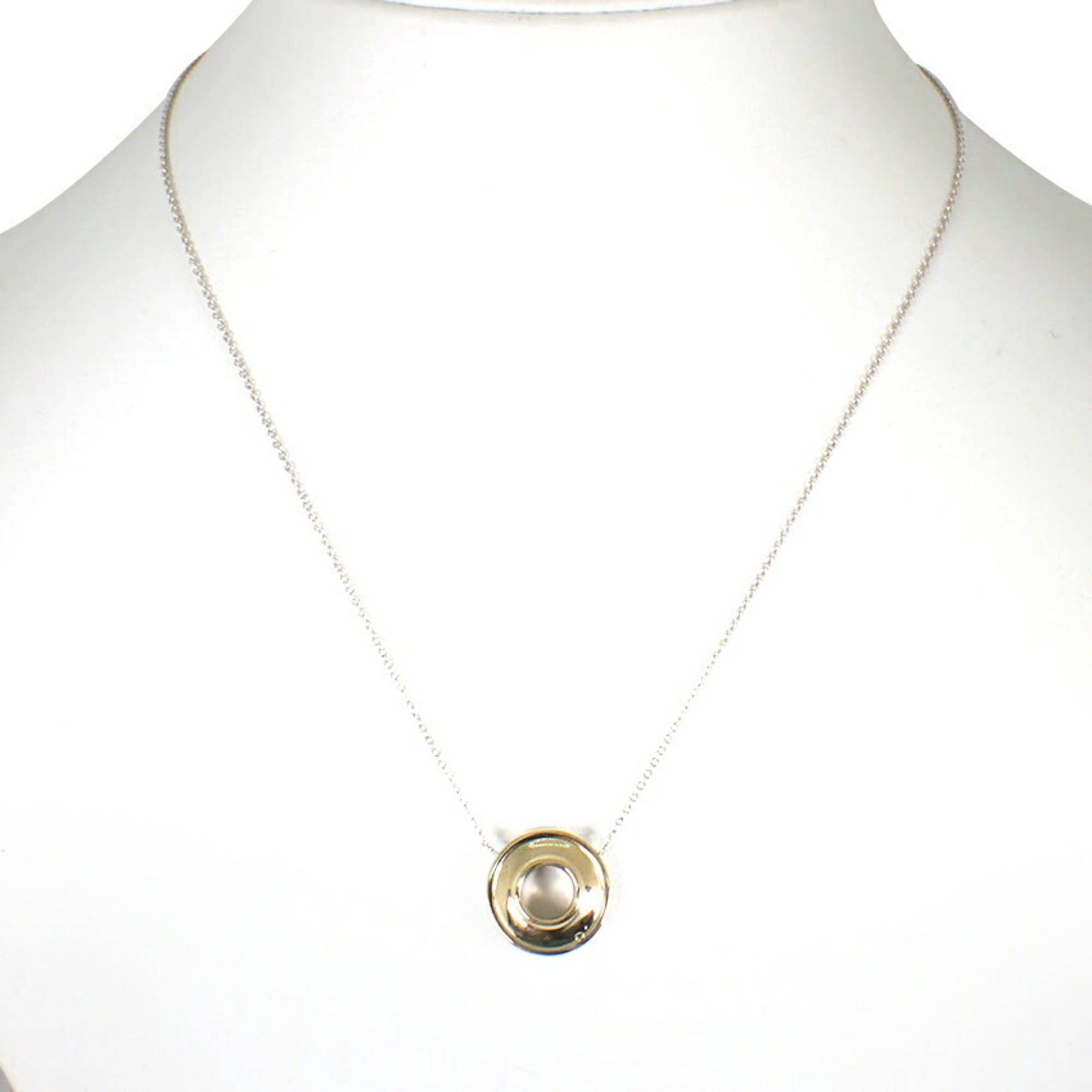 Tiffany & Co. TIFFANY & Co. 925 750 Magic Circle Pendant Necklace Size ONE SIZE - 1 Thumbnail