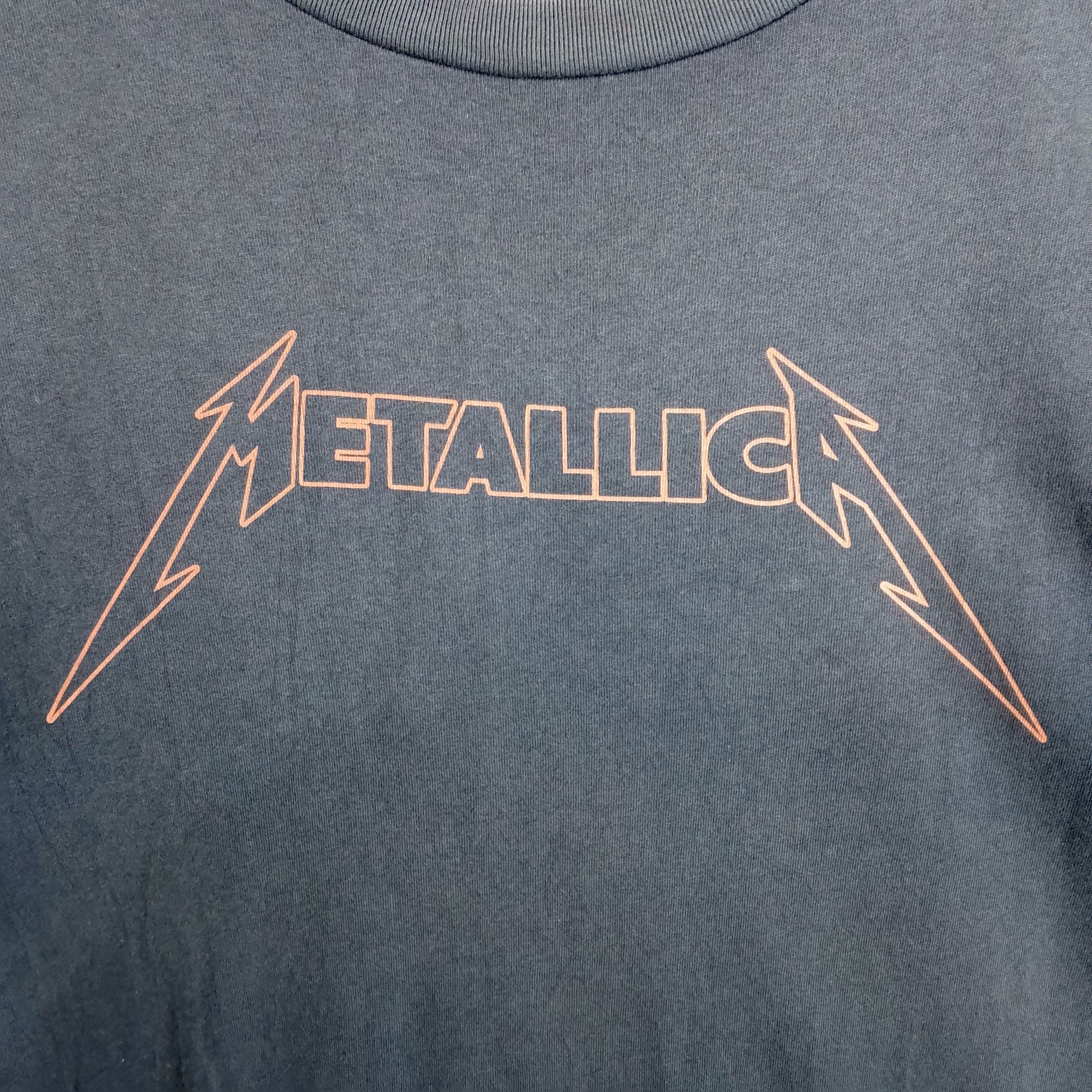Band Tees Vintage Metallica Pushead Flaming Skull Band Tees Size US L / EU 52-54 / 3 - 6 Thumbnail