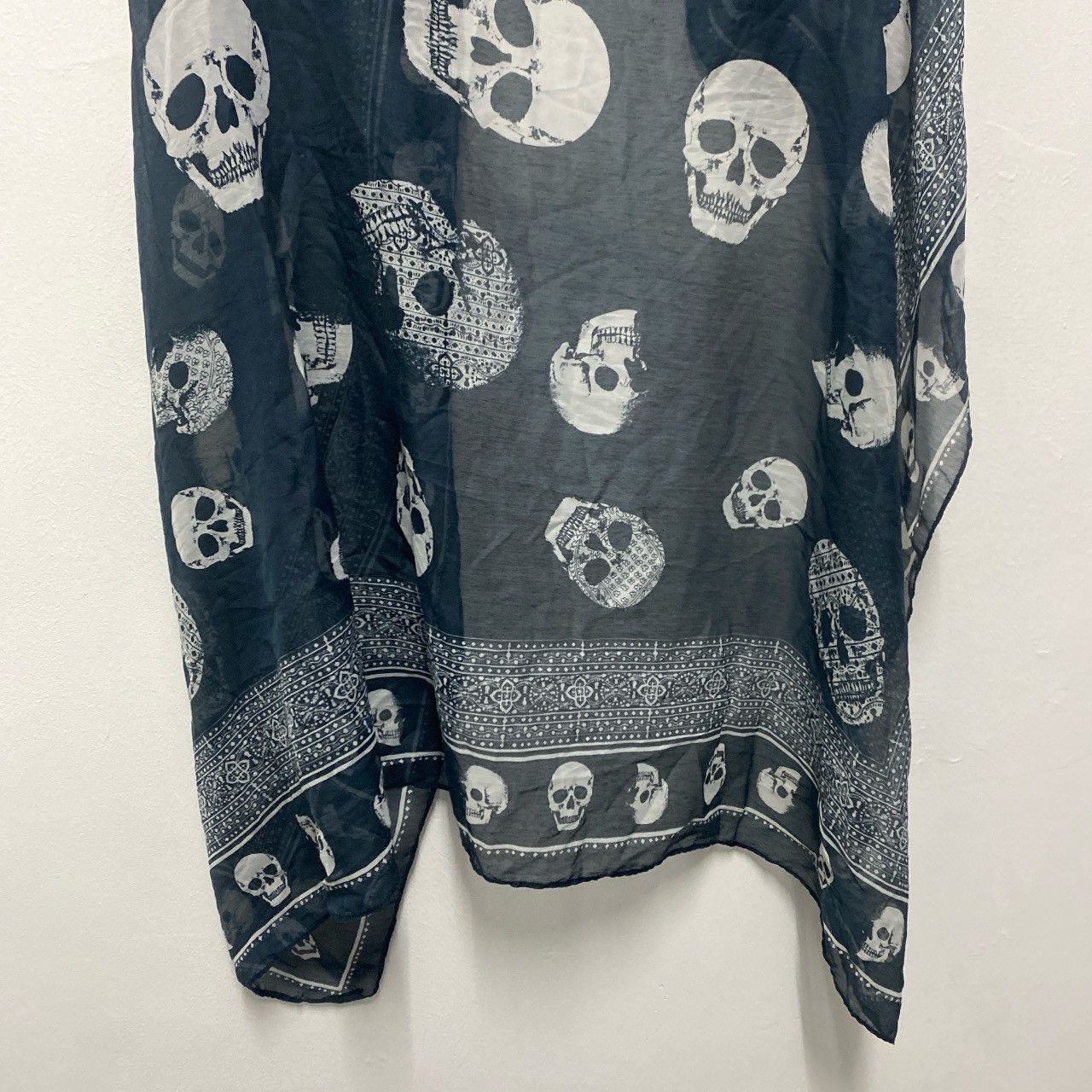 If Six Was Nine × Japanese Brand GERINLY Shemagh Tactical Scarf Skull Pattern Keffiyeh Size ONE SIZE - 3 Thumbnail