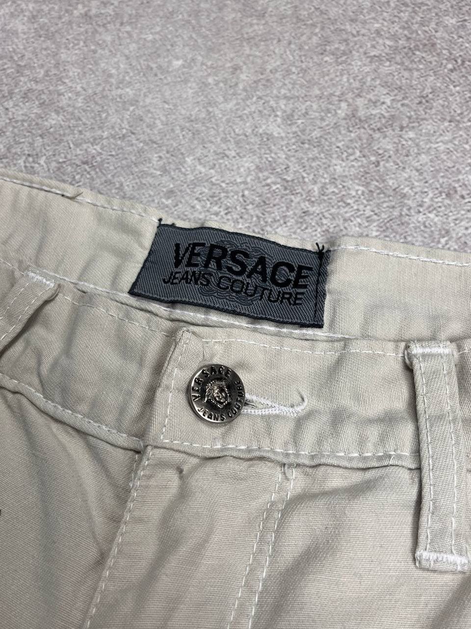 Versace Vintage Versace Medusa Baggy Denim Pants Y2K 32 Size US 32 / EU 48 - 7 Thumbnail
