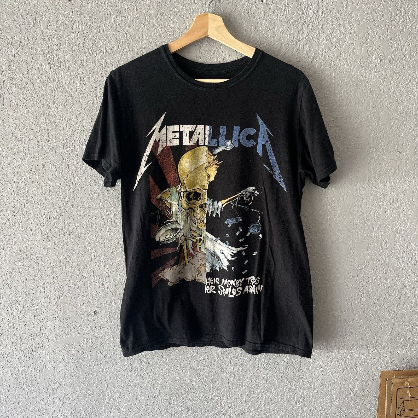 Metallica Metallica Band Tshirt Men’s Medium Grunge Rock Music Concert Size US M / EU 48-50 / 2 - 1 Thumbnail