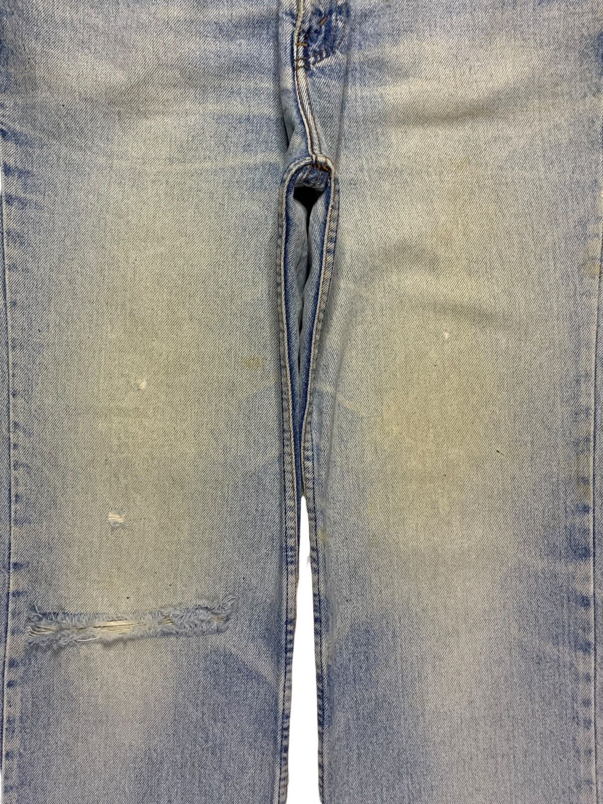 Levi's Vintage Levis Faded Mud Wash Distressed Baggy Jeans Size US 34 / EU 50 - 5 Thumbnail