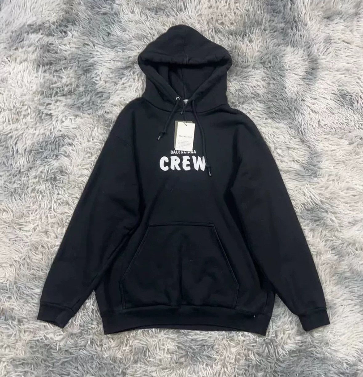 Balenciaga Balenciaga crew letter logo long sleeved hooded sweatshirt Size US XS / EU 42 / 0 - 3 Thumbnail