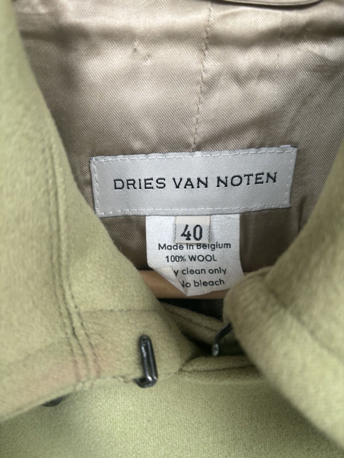Designer × Dries Van Noten × Vintage Vintage Dries Van Noten double breasted coat runway A/W 1996 Size M / US 6-8 / IT 42-44 - 4 Thumbnail