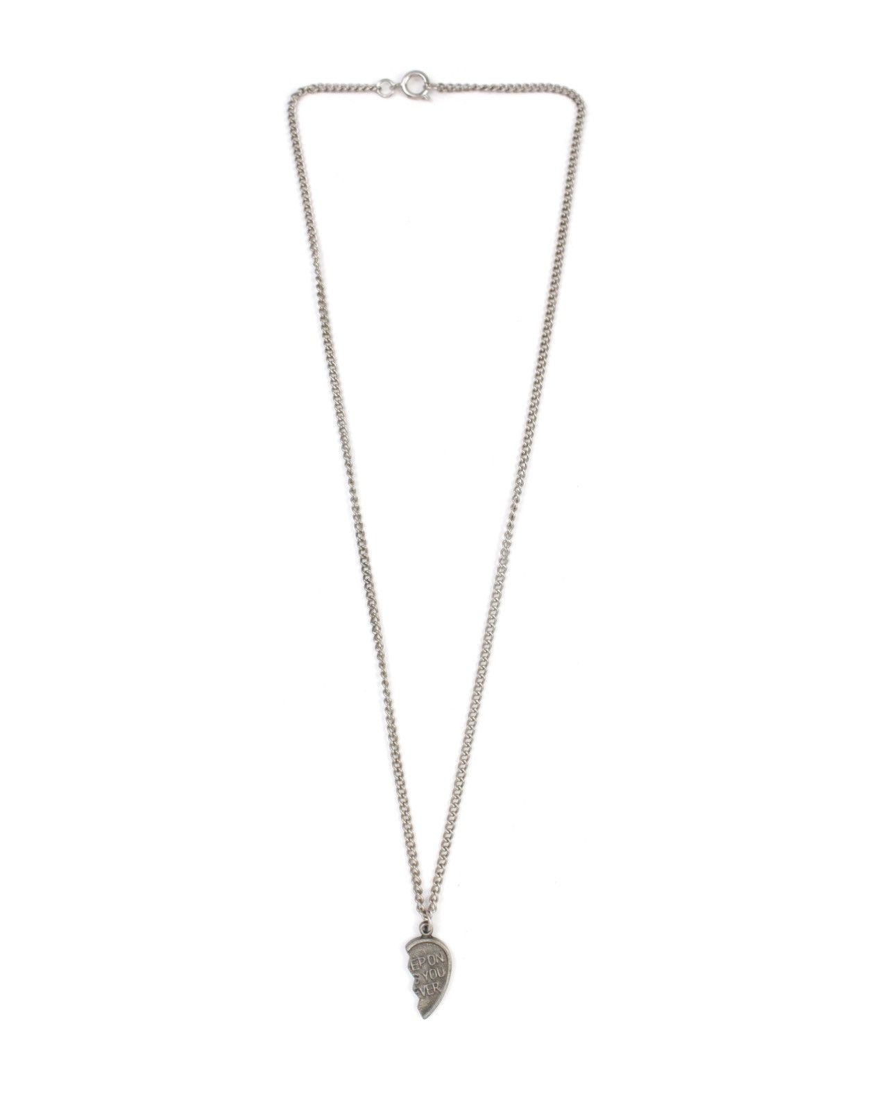 Japanese Brand 2000S JAPANESE MADE I’LL KEEP ON LOVING YOU FOREVER NECKLACE Size ONE SIZE - 6 Thumbnail