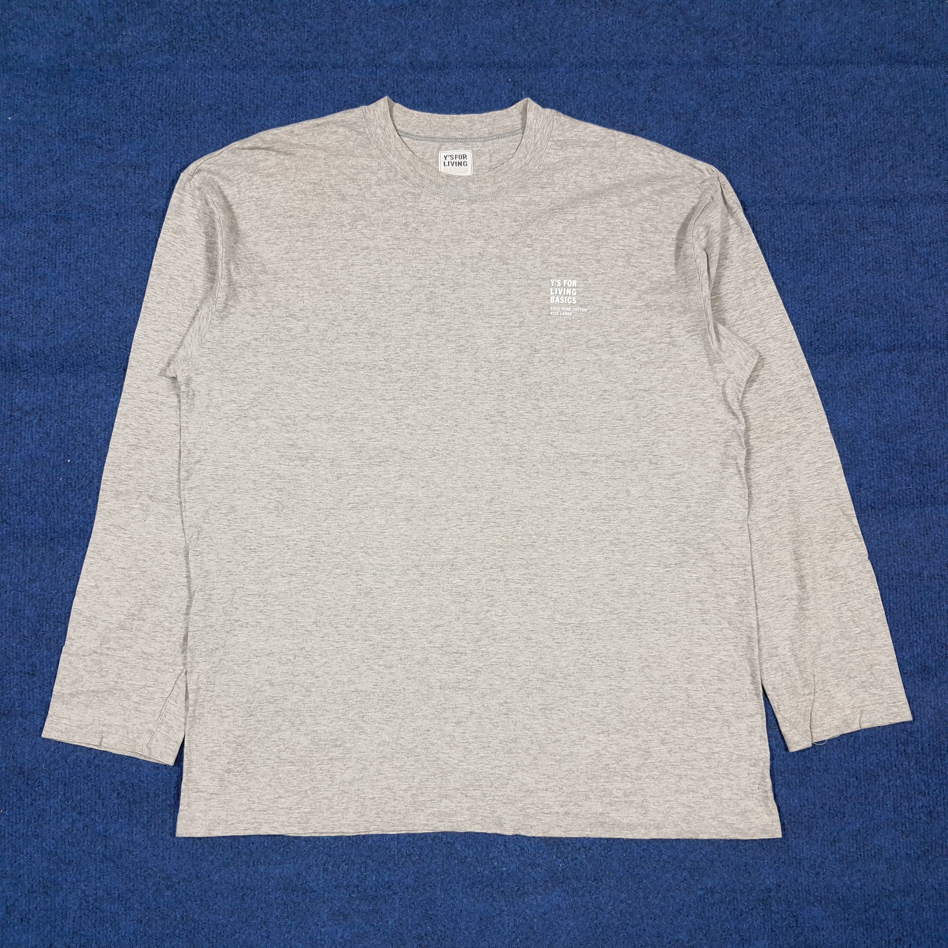 Y's Vintage Y's For Men by Yohji Yamamoto Japan Tshirt C285N42 Size US L / EU 52-54 / 3 - 1 Thumbnail