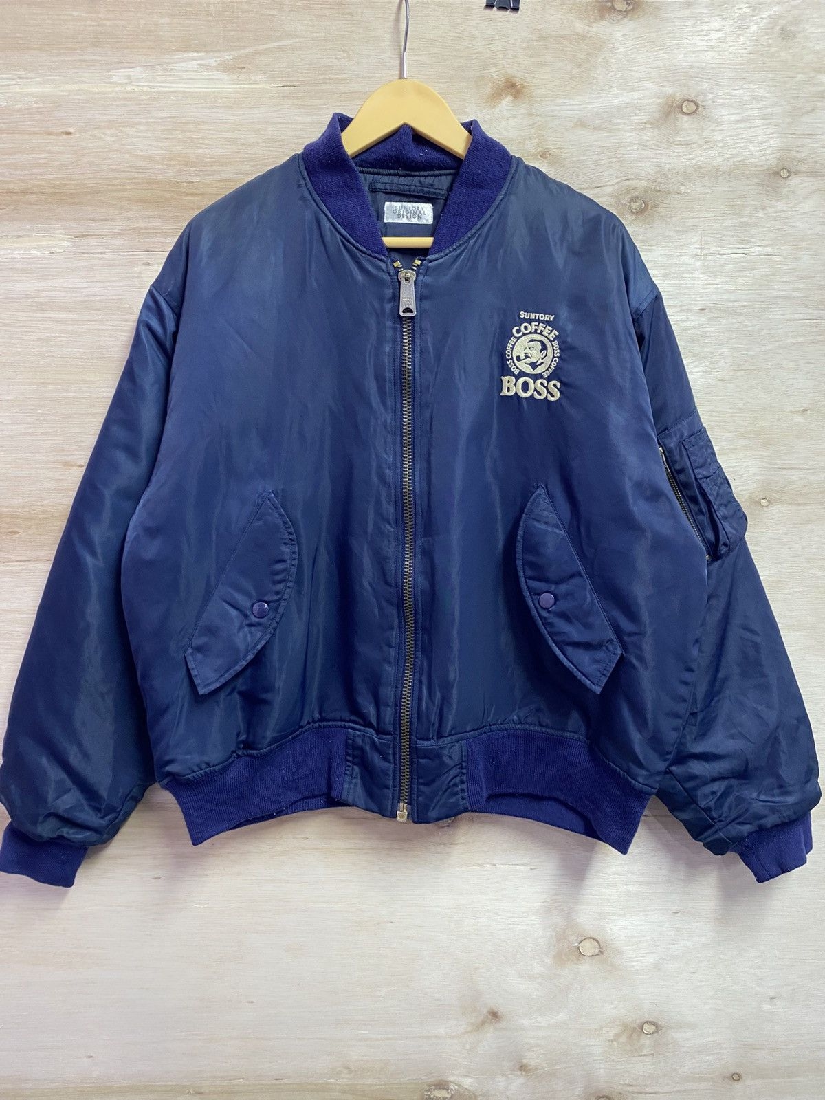 Other suntory coffee bos bomber jacket Size US L / EU 52-54 / 3 - 1 Thumbnail