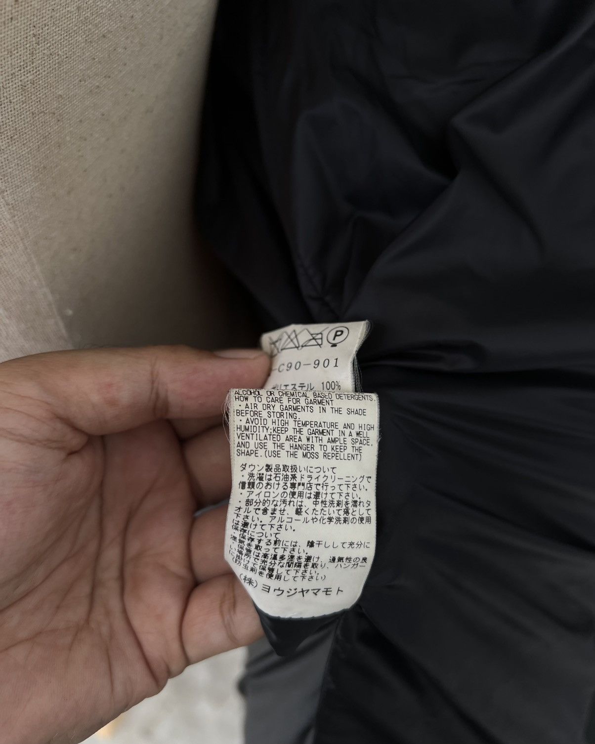 Y's × Yohji Yamamoto Y’s YOHJI YAMAMOTO DOWN JACKET Size US M / EU 48-50 / 2 - 16 Thumbnail