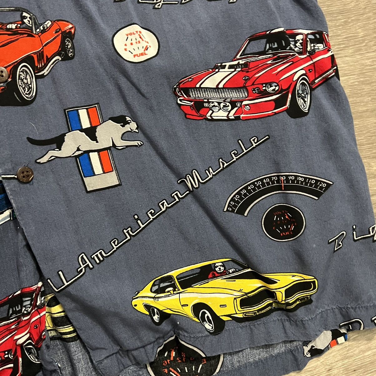 Big Dogs × Vintage Vintage Big Dogs Hot Rod Button Up Size US XL / EU 56 / 4 - 3 Thumbnail