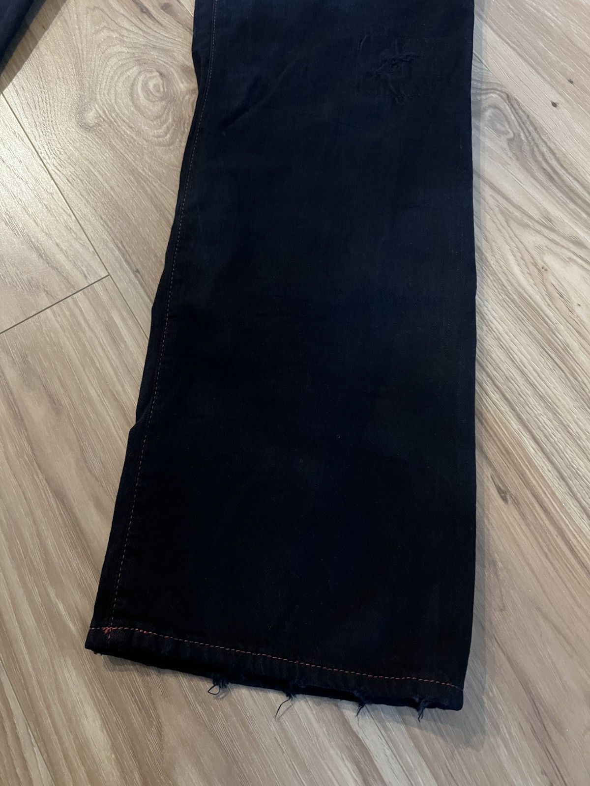 Diesel Diesel Denim Gallery Denim Jeans 132/300 Dyed Black Size US 31 - 2 Thumbnail