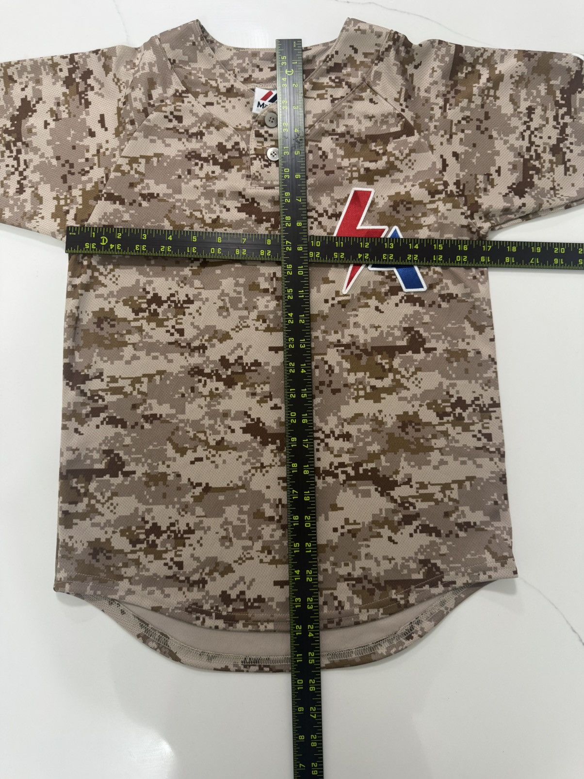 Majestic Majestic Desert Camo Baseball Jersey ⚾🌵 Size US XXS / EU 40 - 4 Thumbnail